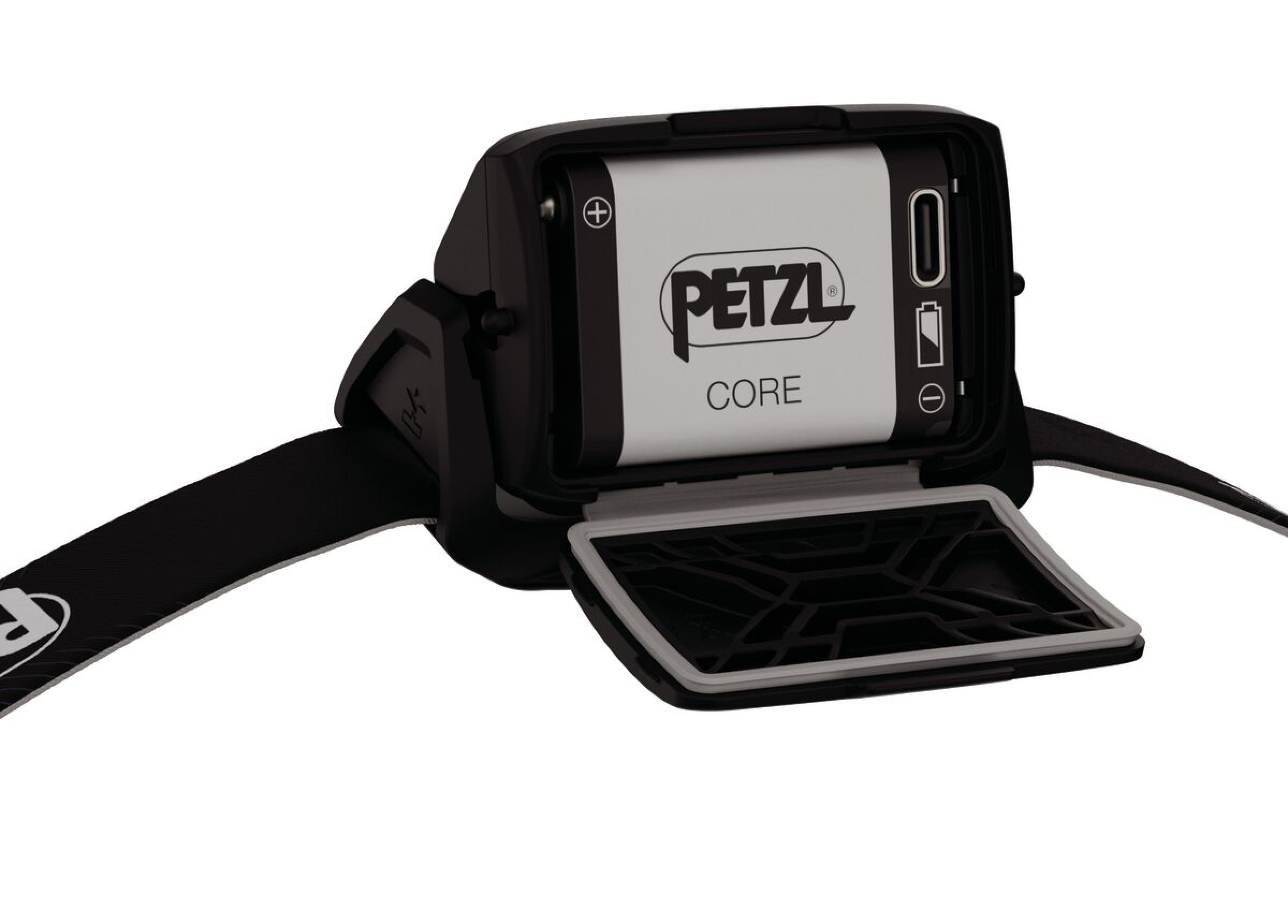 Petzl Kopfleuchte ACTIK® CORE Schwarz E065AB00