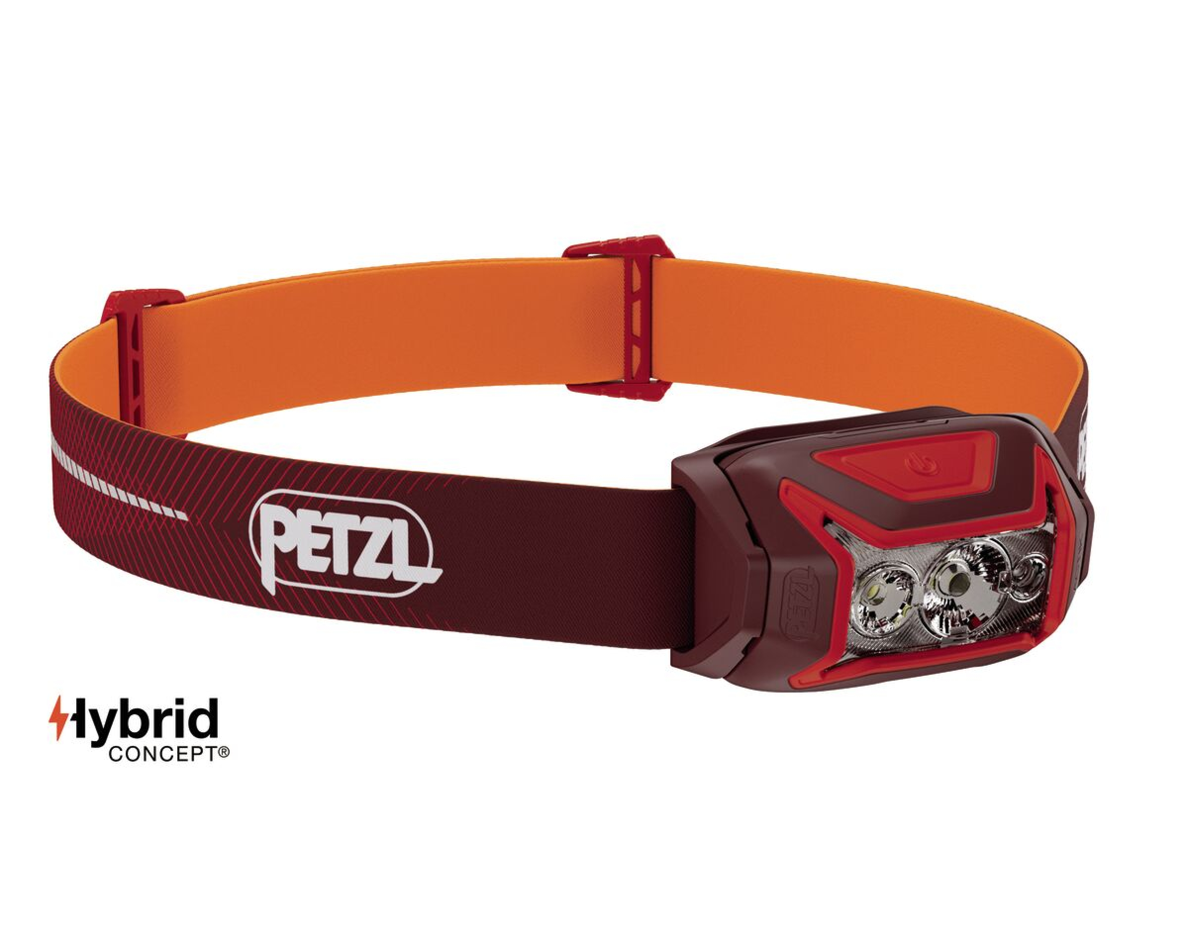 Petzl Kopfleuchte ACTIK® CORE Rot E065AB02