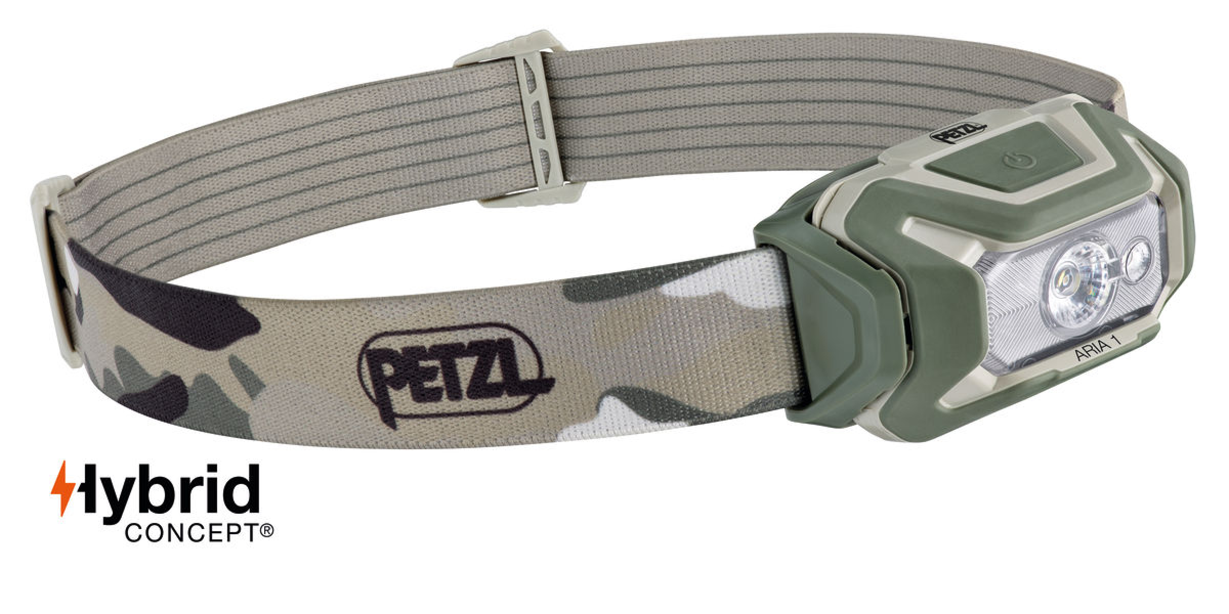 Petzl Kopfleuchte ARIA 1 RGB Camo - E069BA01