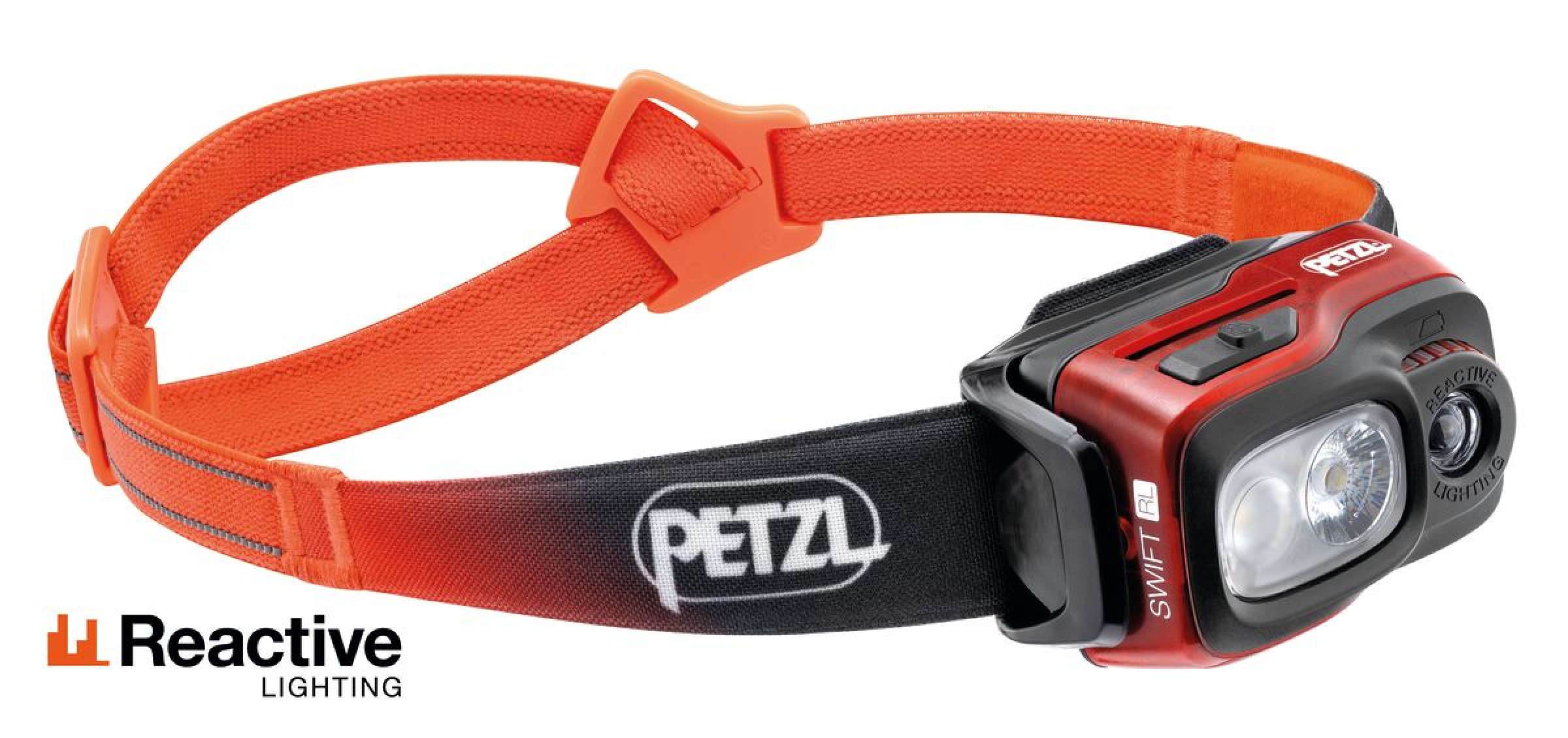 Petzl SWIFT RL HEADLAMP ORANGE 1100LM - E095BB01