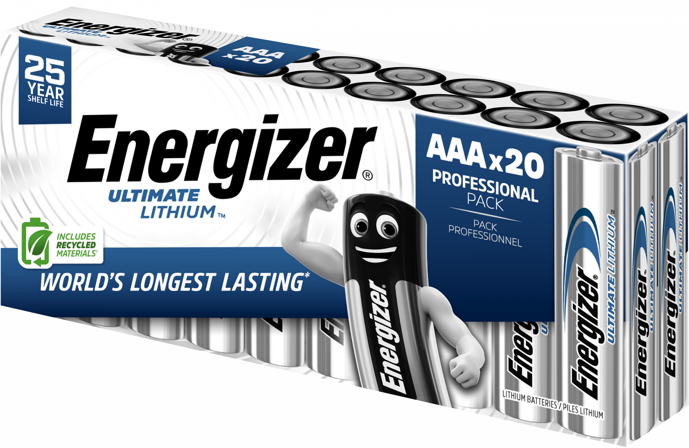 Energizer Ultimate Lithium L92-AAA-FR03-Micro - Pack of 20