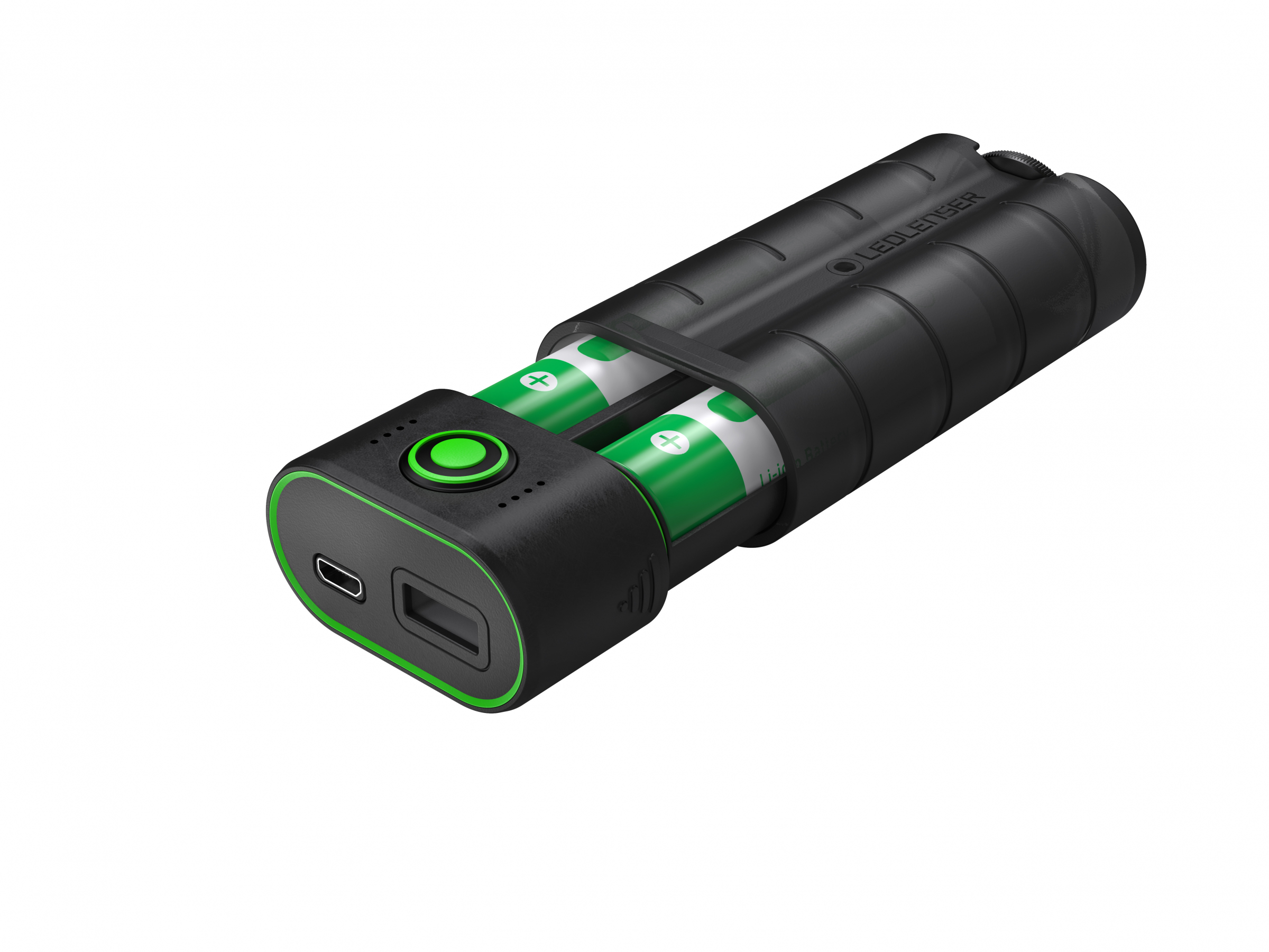 Led Lenser Powerbank Flex7 inkl. 2 x 3400mAh Akkus