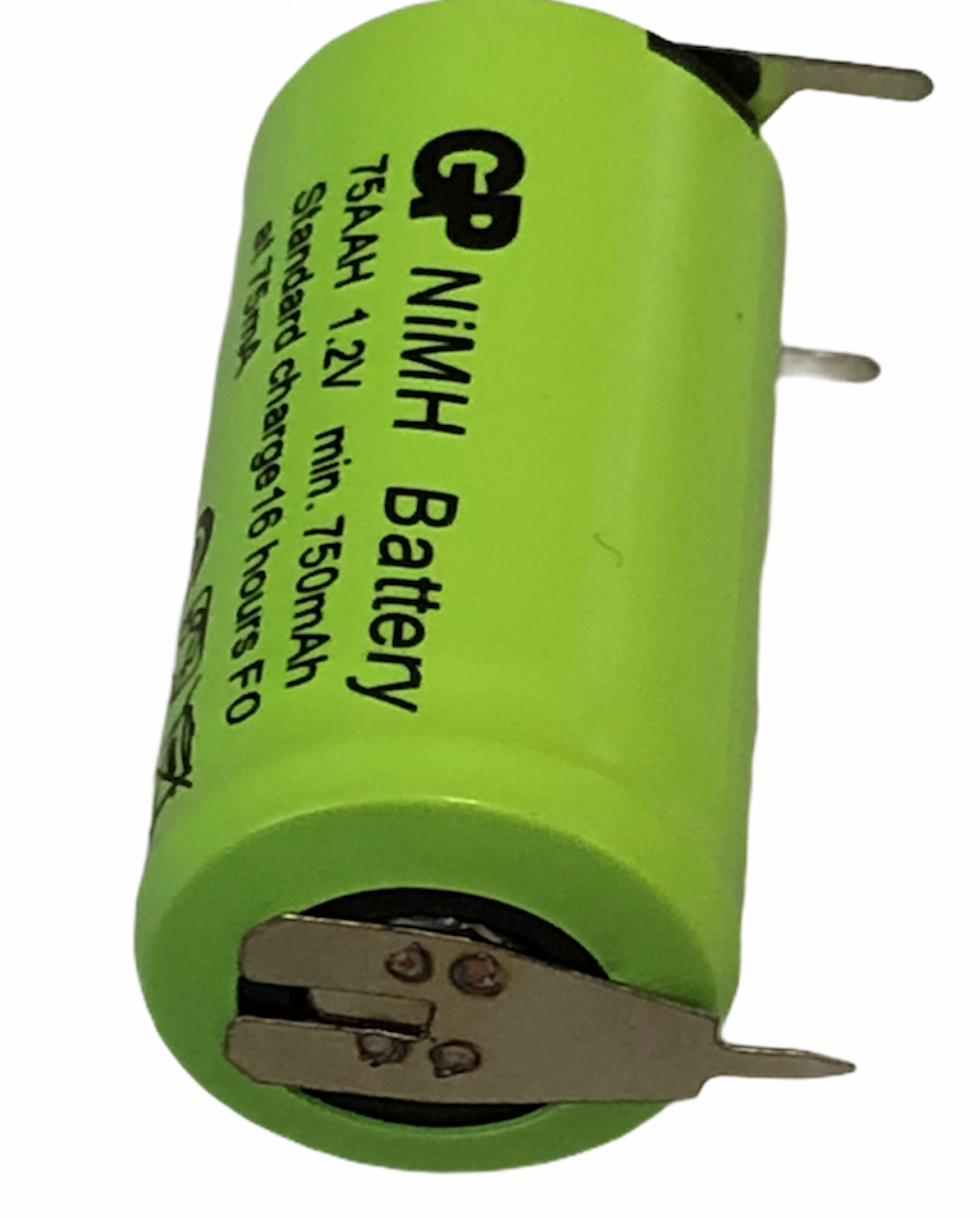GP 1,2V GP75AAH Industrieakku 750 mah 3er-Printlötfahne