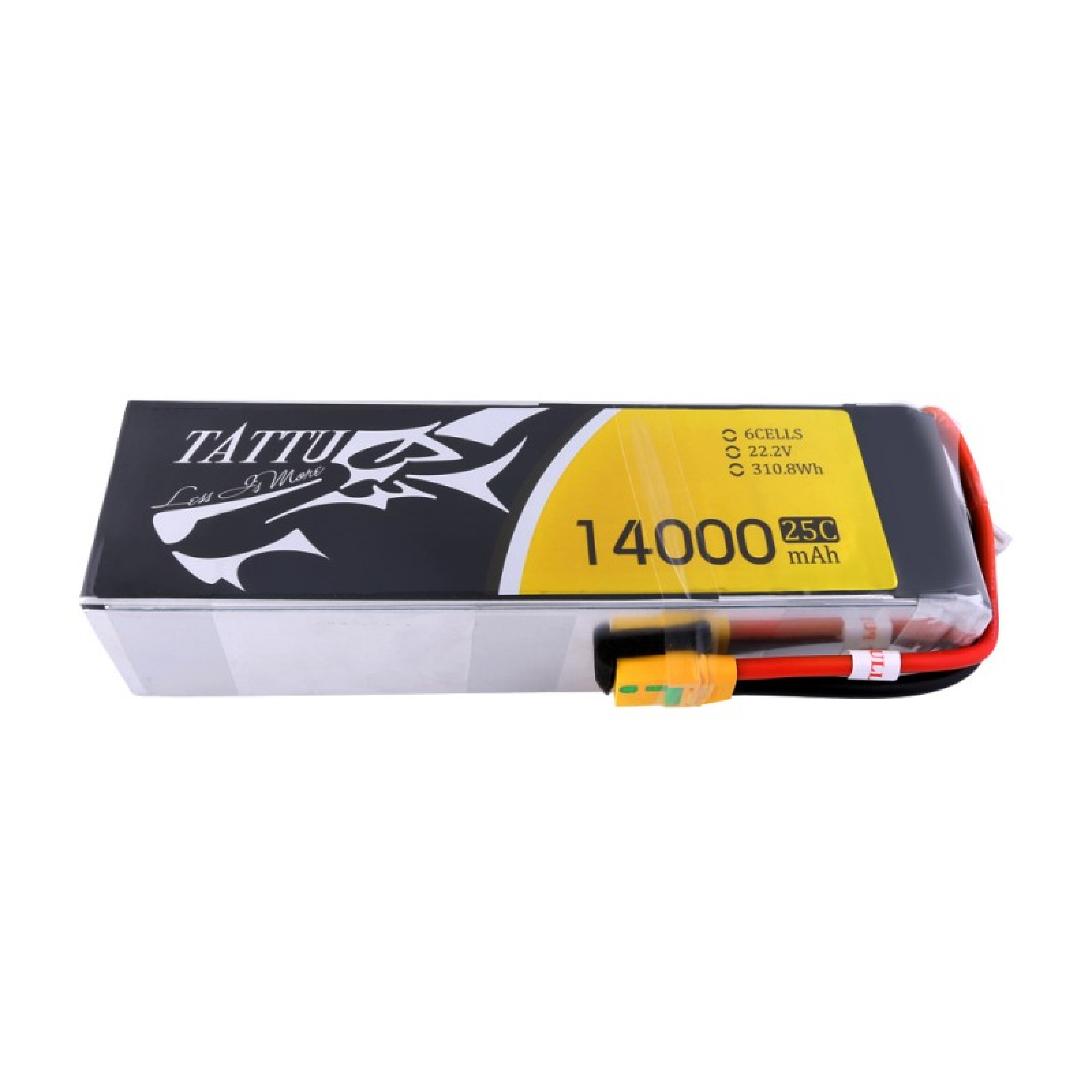Tattu 14000MAH 22.2V 25C 6S1P Lipo Akku mit XT90-S Stecker
