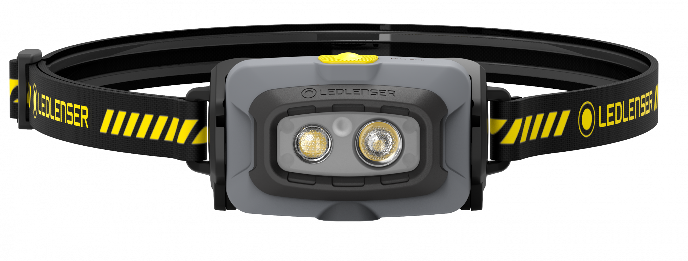 Led Lenser Kopfleuchte HF4R Work gelb inkl. Helmhalterung