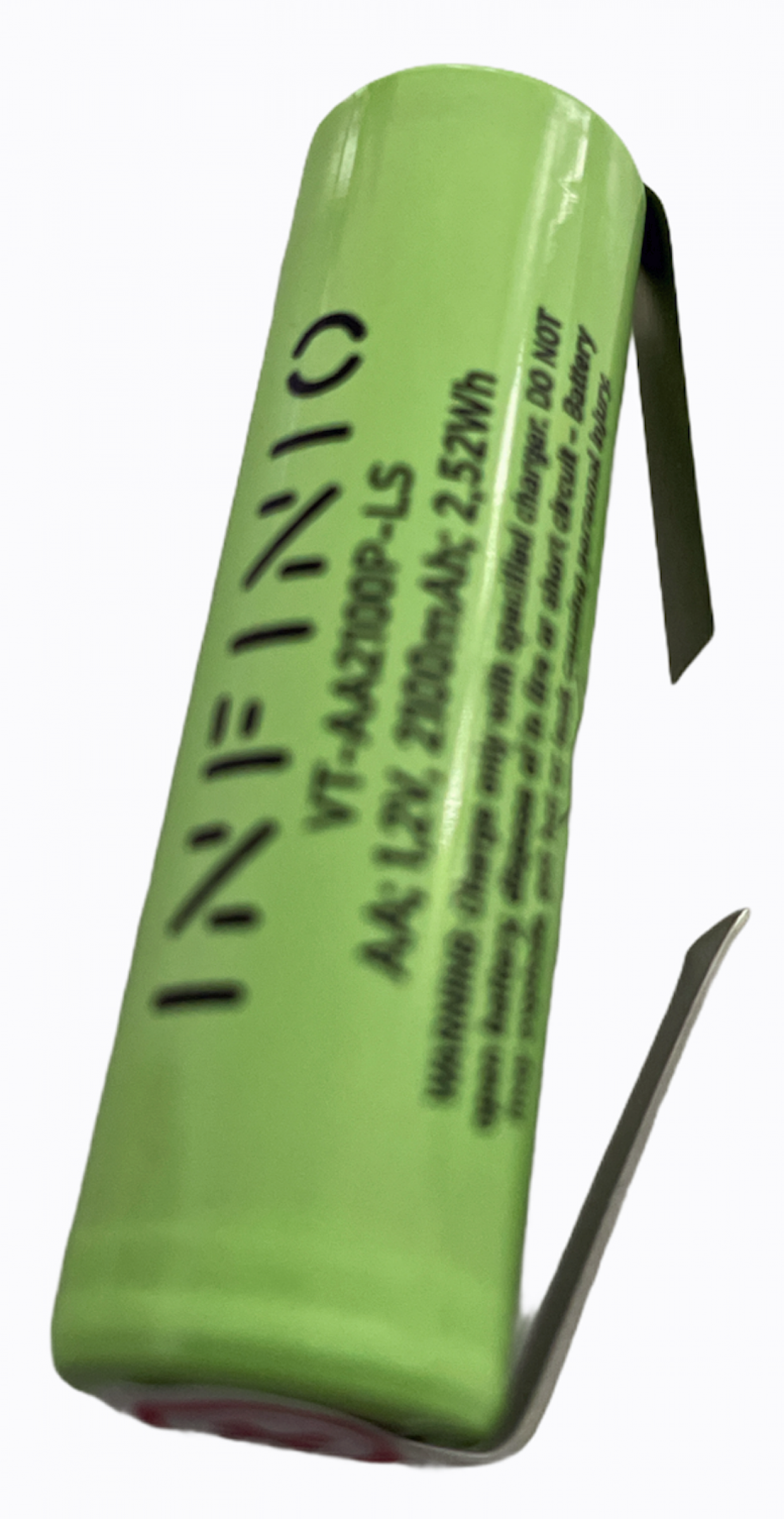 Infinio Pro Series NiMH AA 1,2V 2100 mAh LSD FLATTOP mit U-Fahne