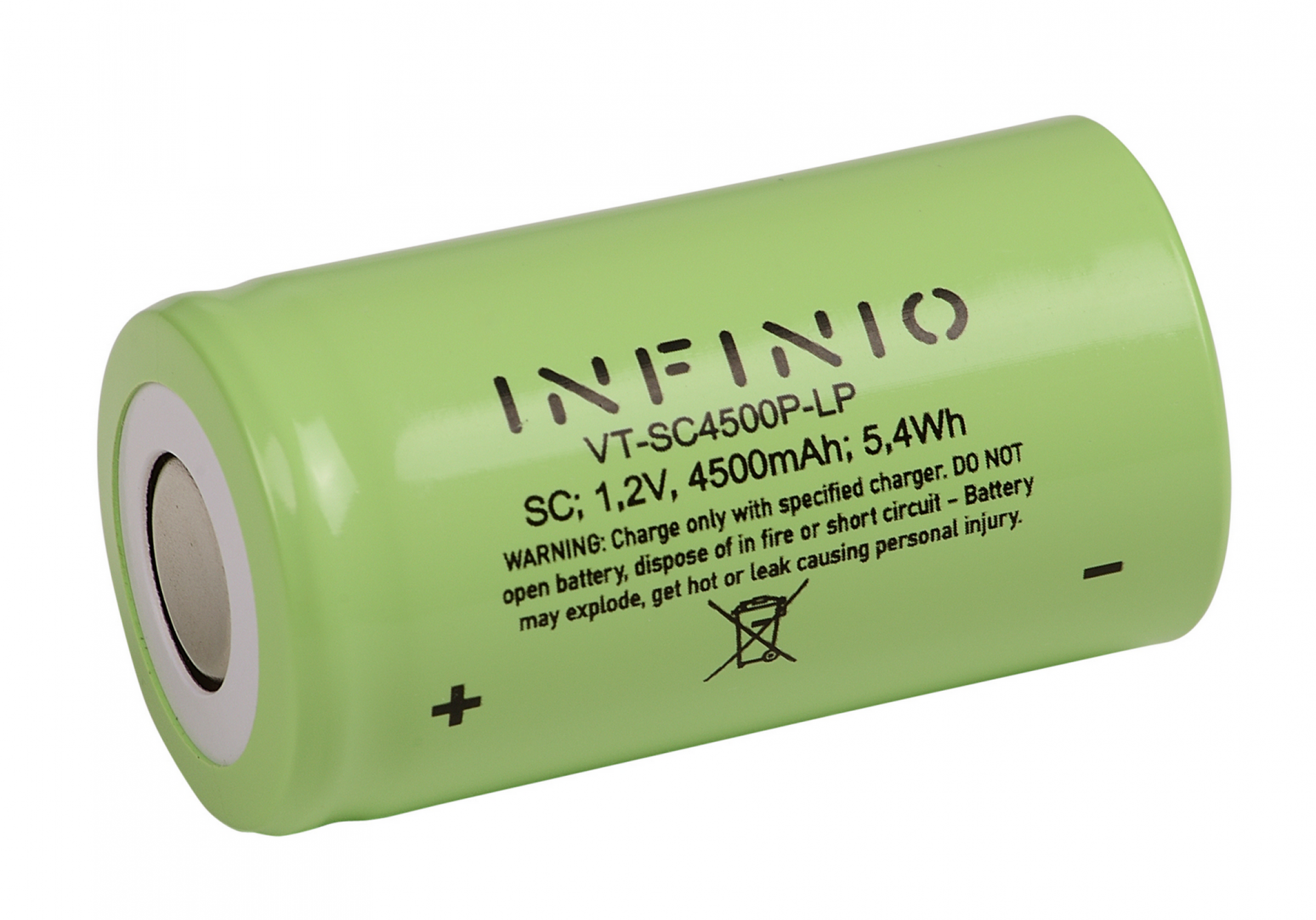 Infinio Pro-Line LPHE-SC 4500 mAh Akku Ni-MH Sub-C