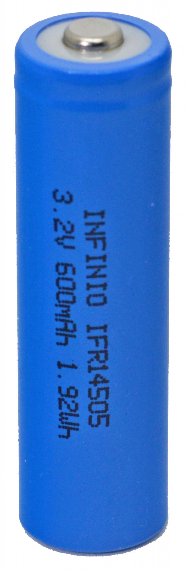 Infinio Lifepo4 Mignon (AA) Akku 14500, 600 mAh, 3,2 Volt, ungeschützt