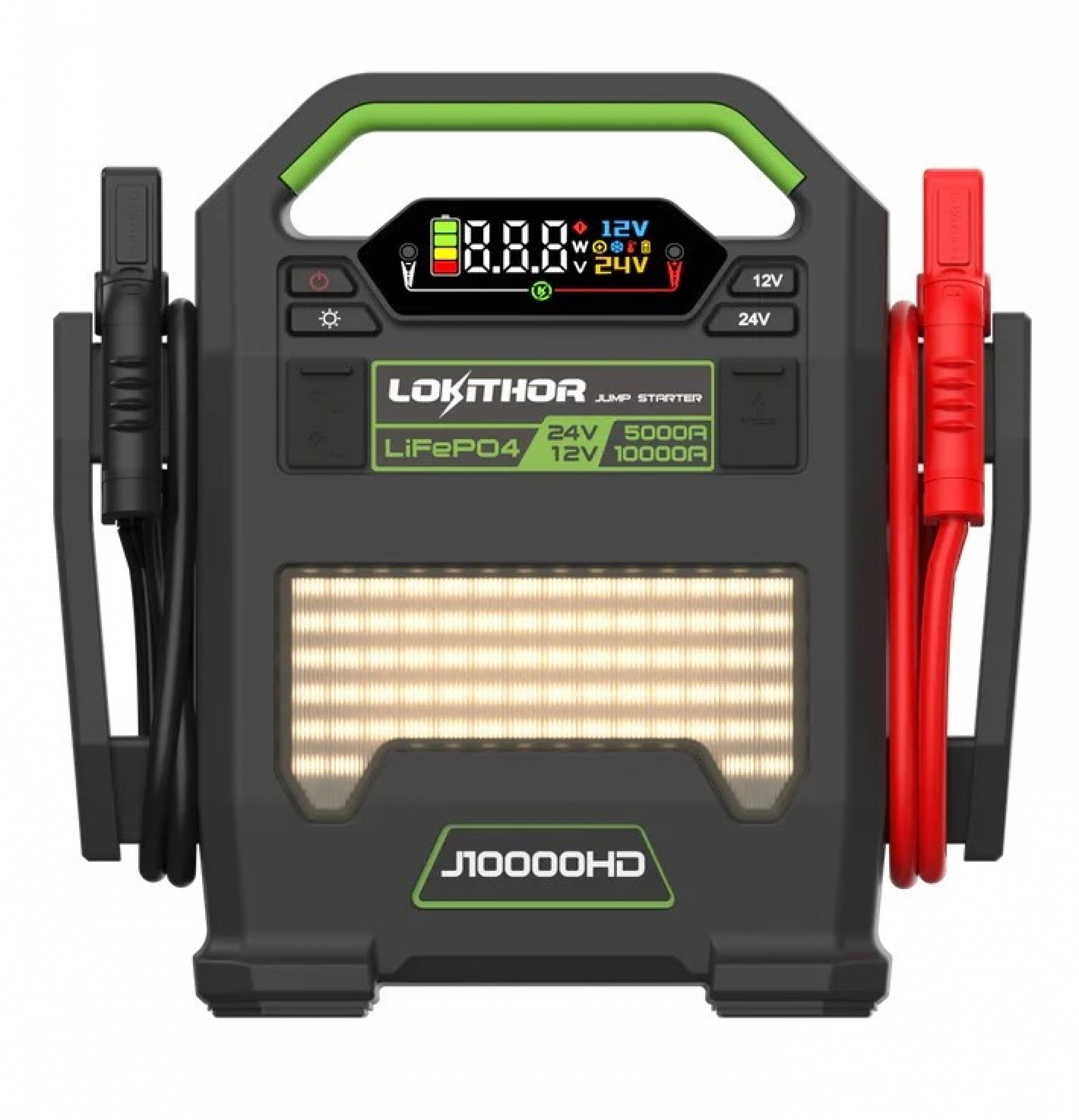 Lokithor J10000HD Jumpstarter 12V/24V 10000A LiFePO4