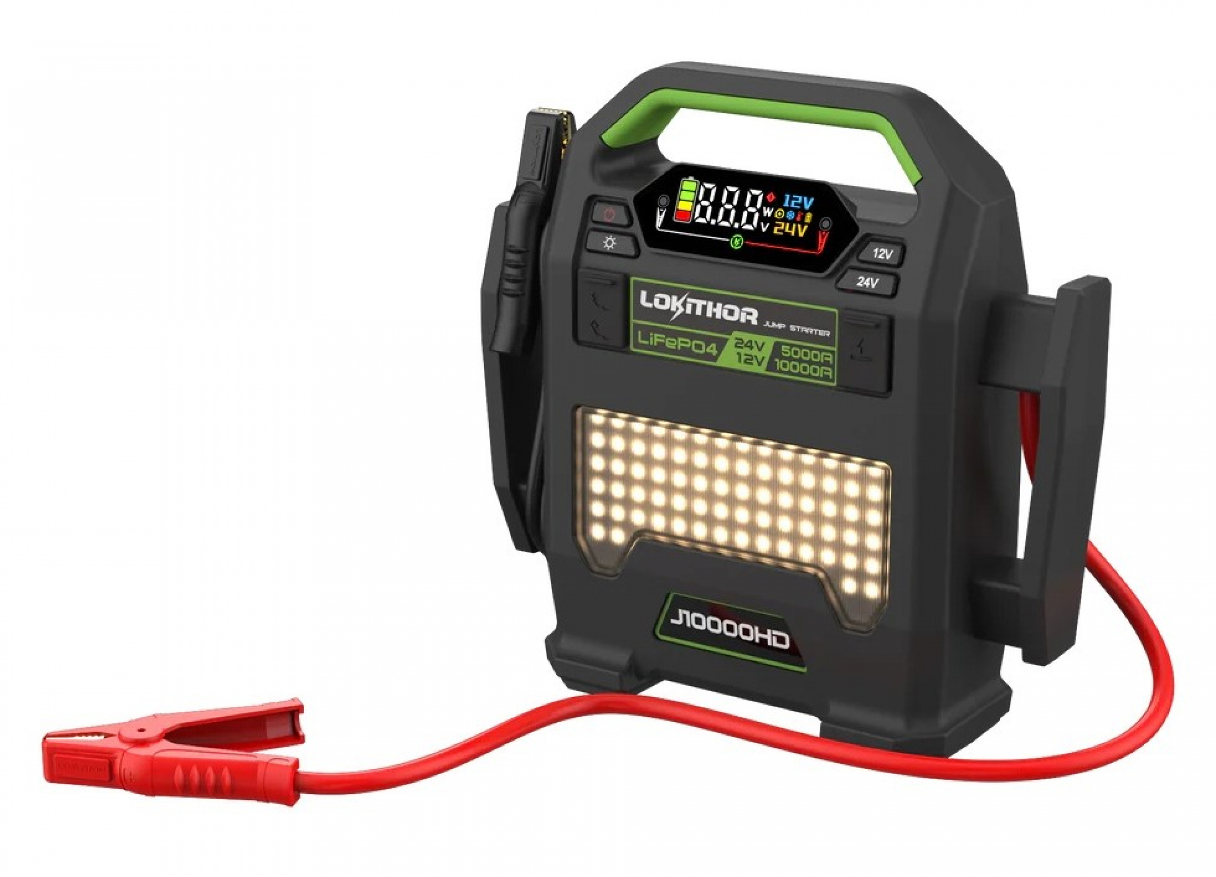 Lokithor J10000HD Jumpstarter 12V/24V 10000A LiFePO4