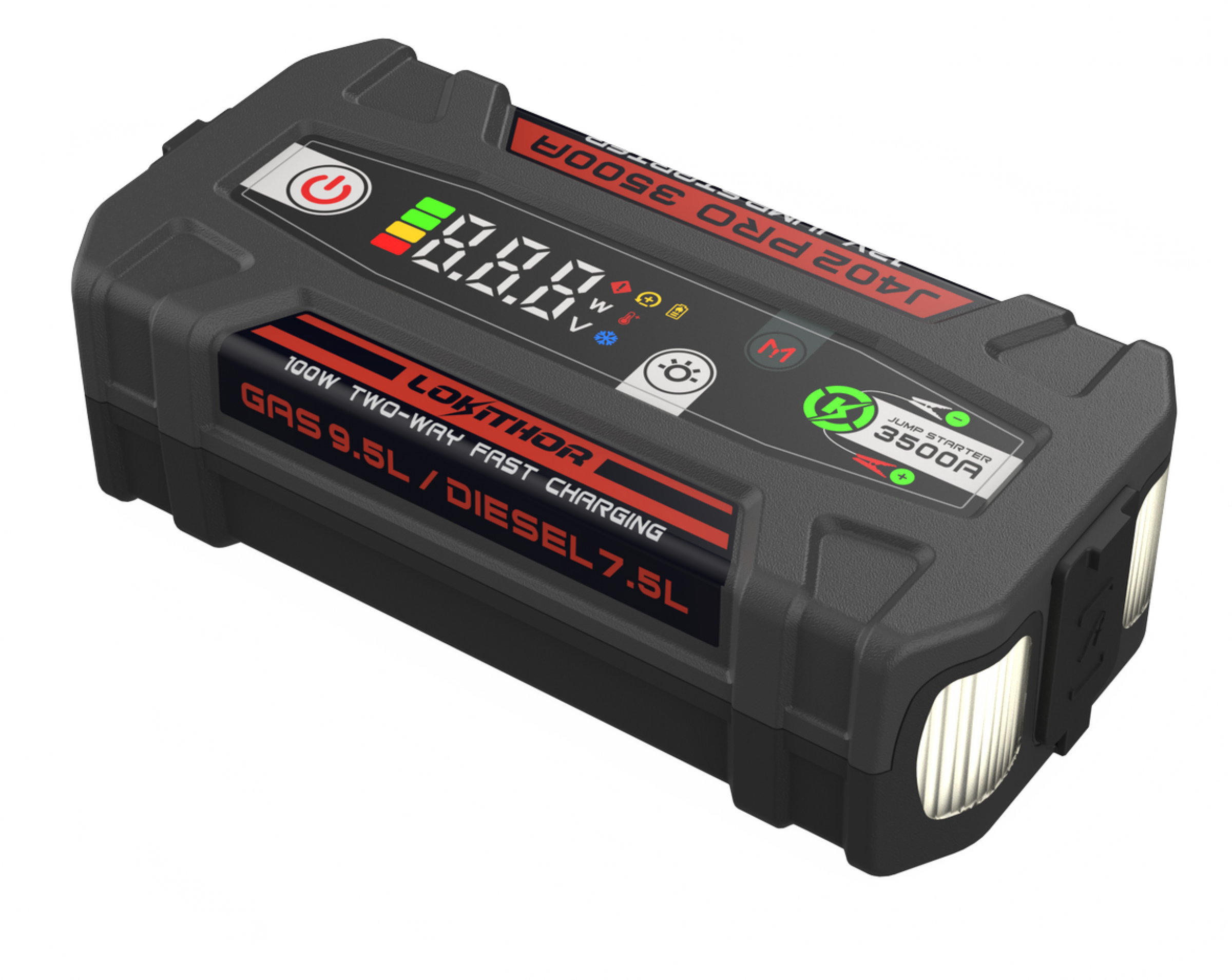 Lokithor J402 PRO Jump Starter | 12V 3500A