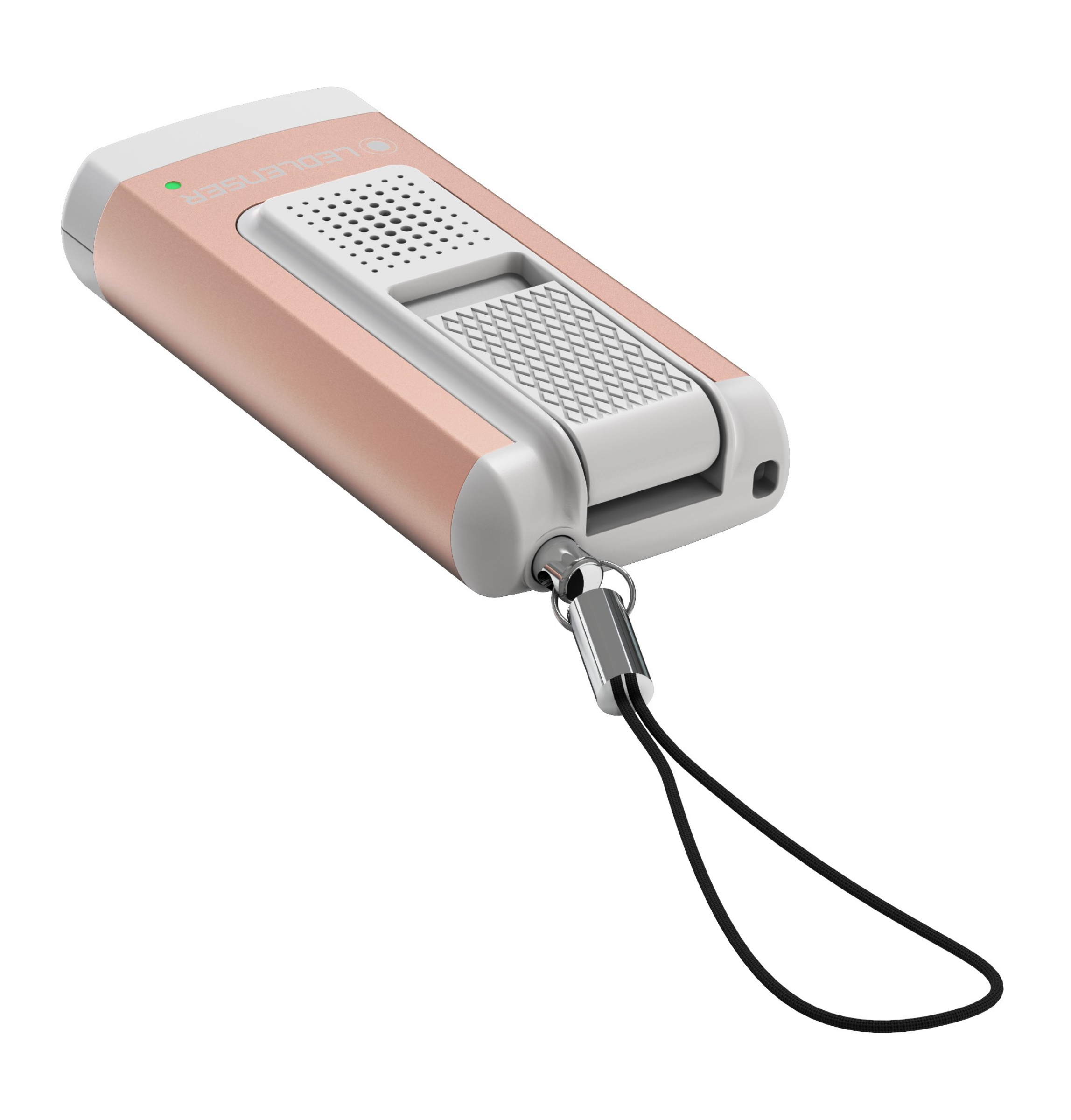 Led Lenser Schlüsselbundleuchte K6R safety 4GB roségold