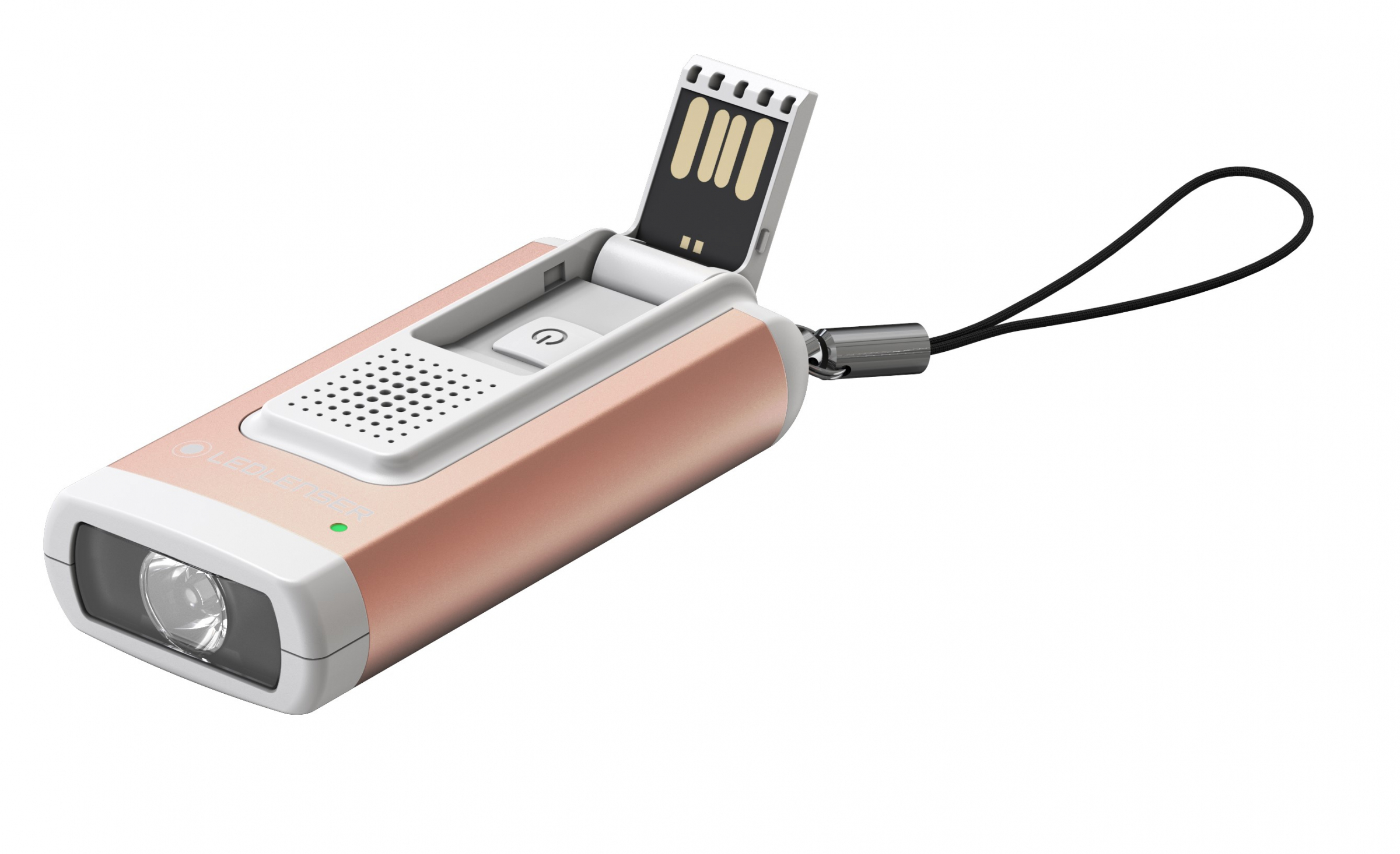 Led Lenser Schlüsselbundleuchte K6R safety 4GB roségold