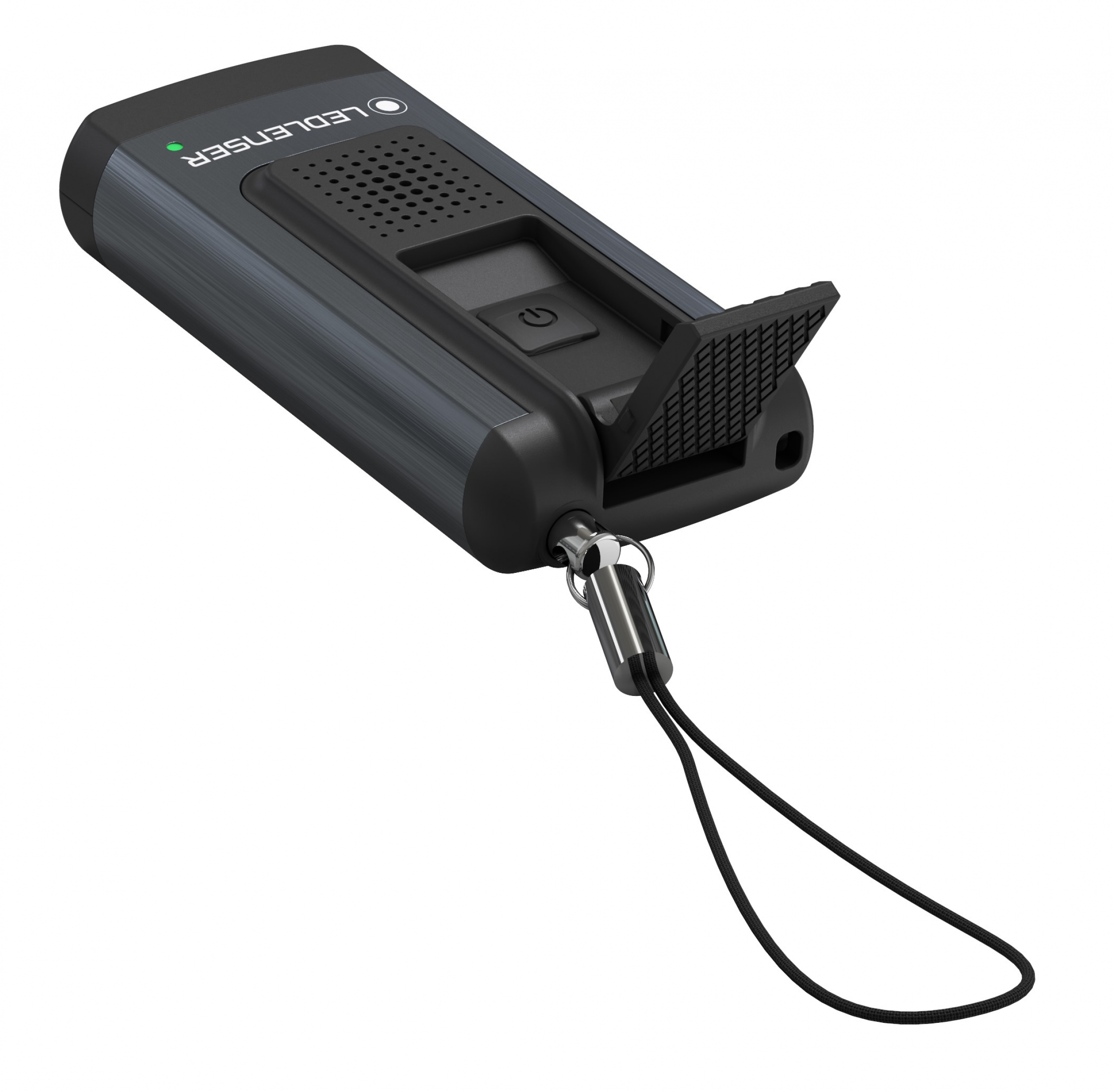 Led Lenser Schlüsselbundleuchte K6R safety 4GB grau