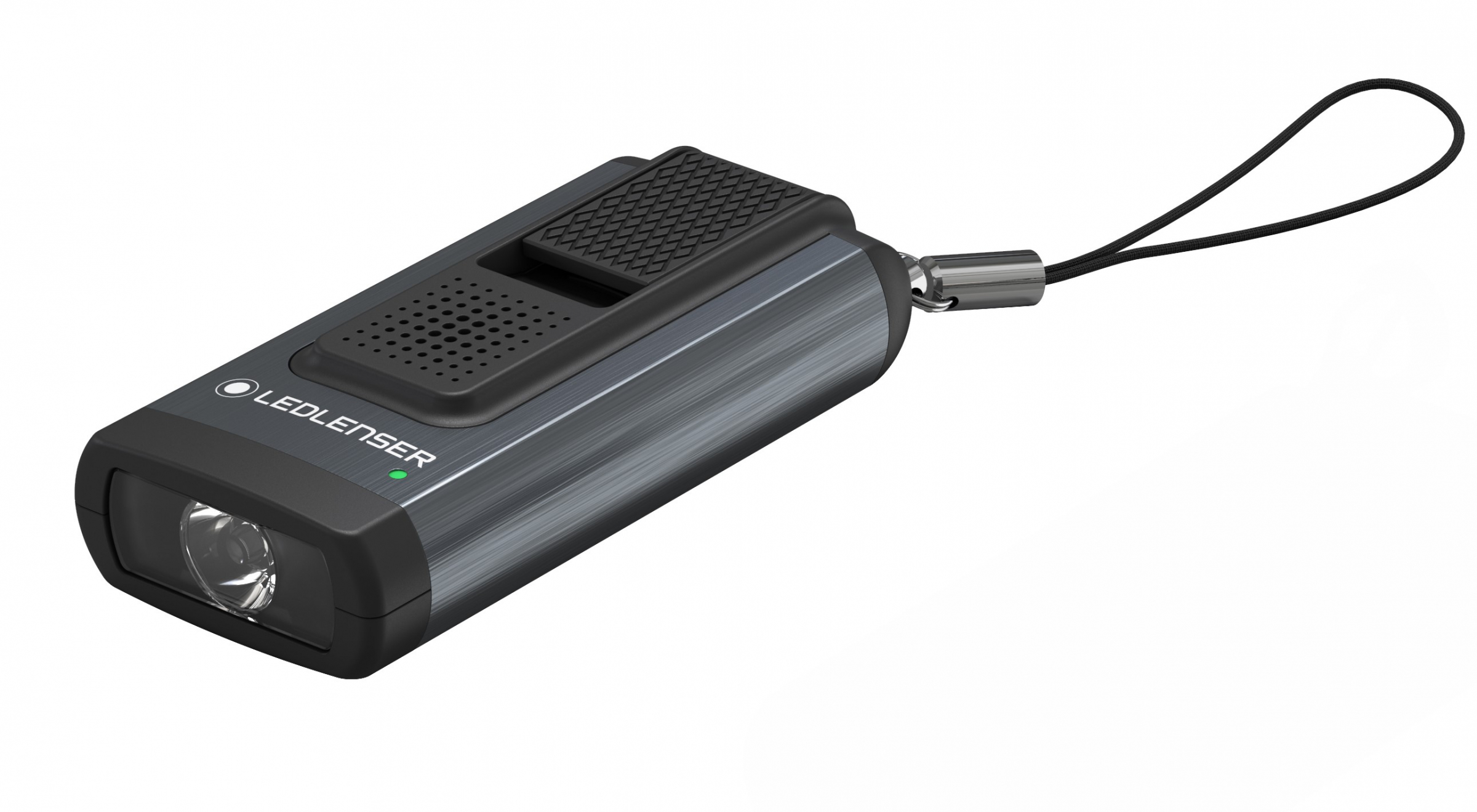 Led Lenser Schlüsselbundleuchte K6R safety 4GB grau