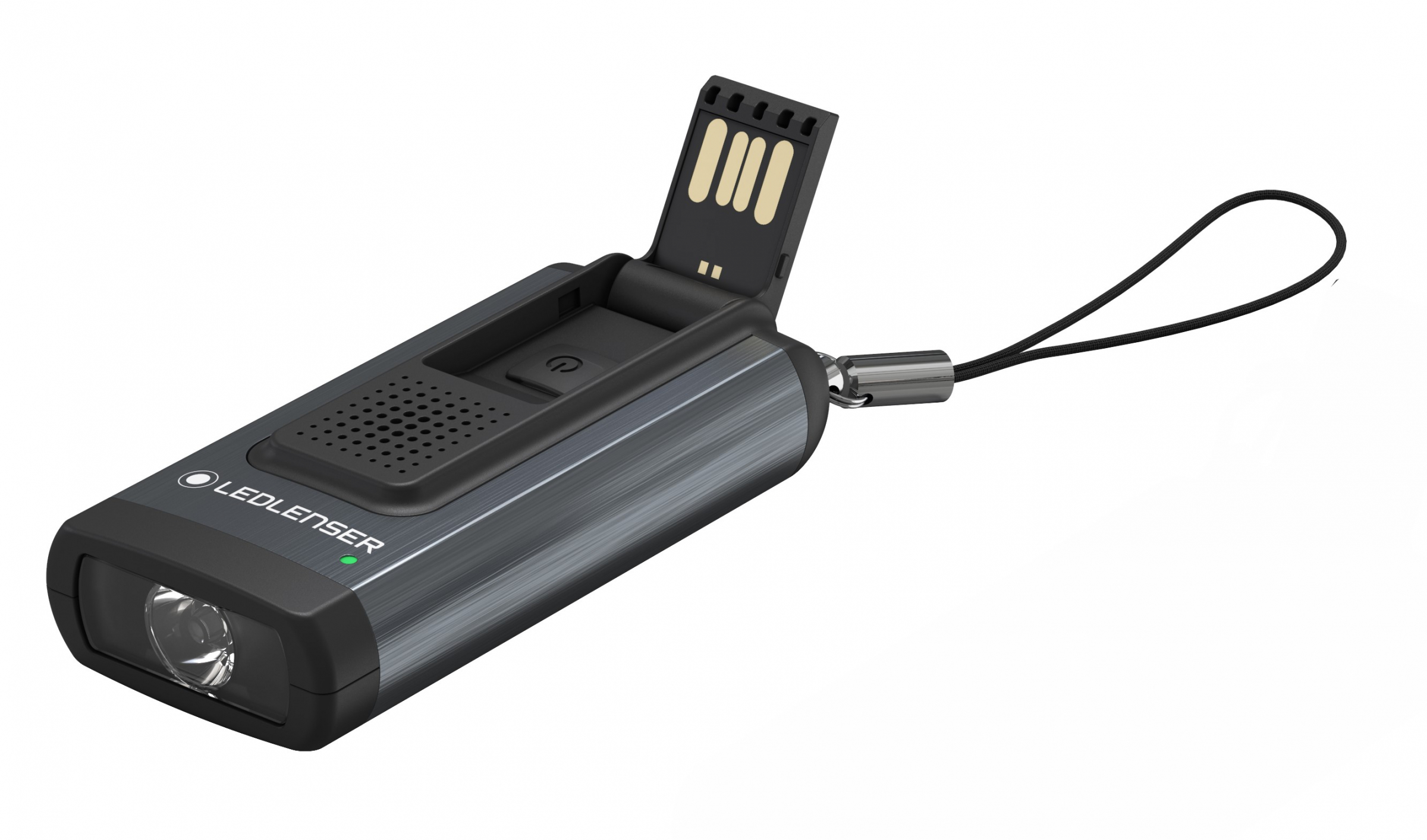 Led Lenser Schlüsselbundleuchte K6R safety 4GB grau