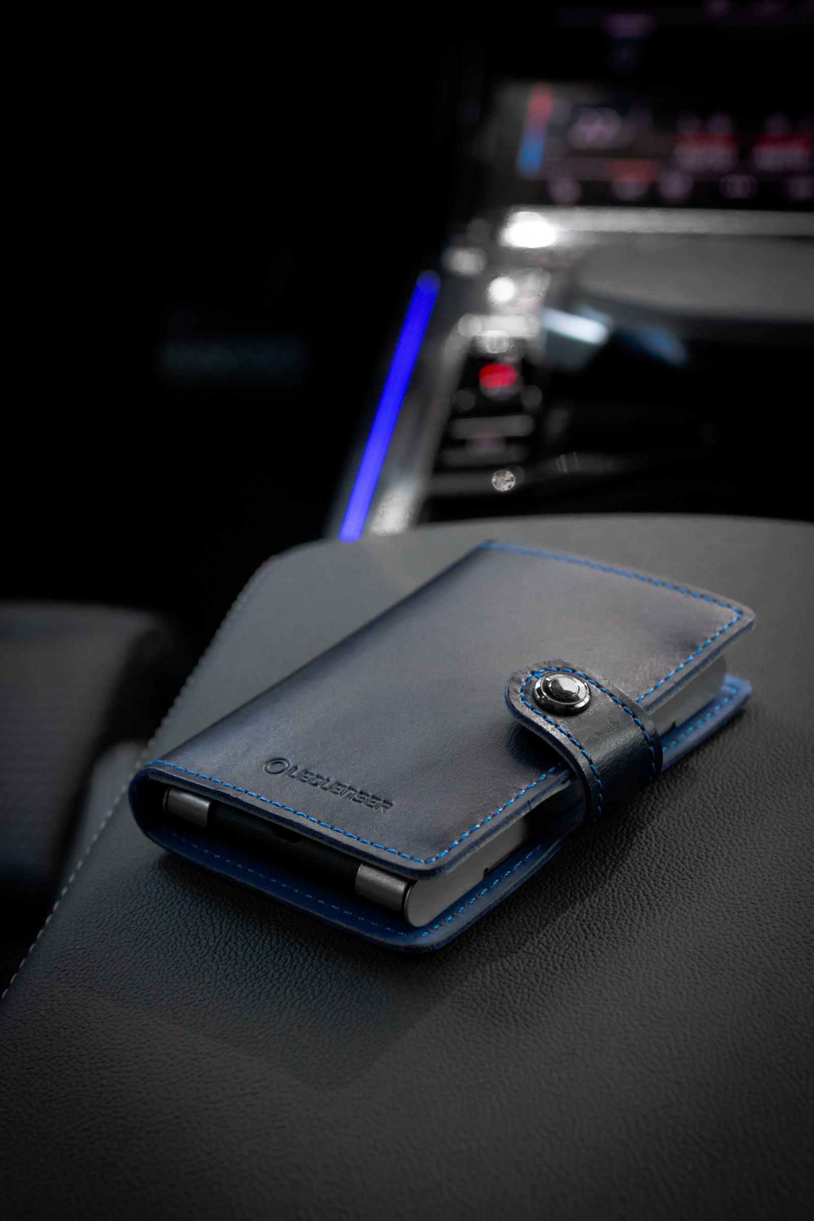 Led Lenser Lite Wallet Classic Midnight Blue mit RFID Schutz