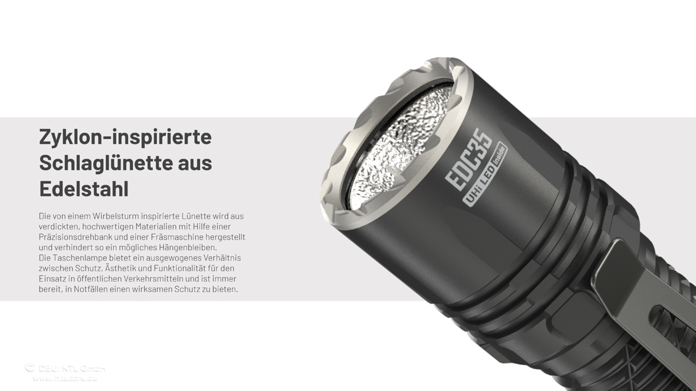 Nitecore Taschenlampe EDC35 - 5000 Lumen