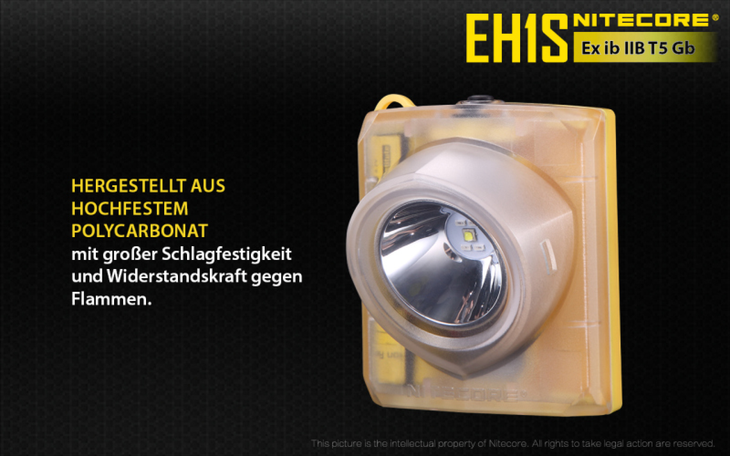 Nitecore Headlight EH1S - Ex-protected