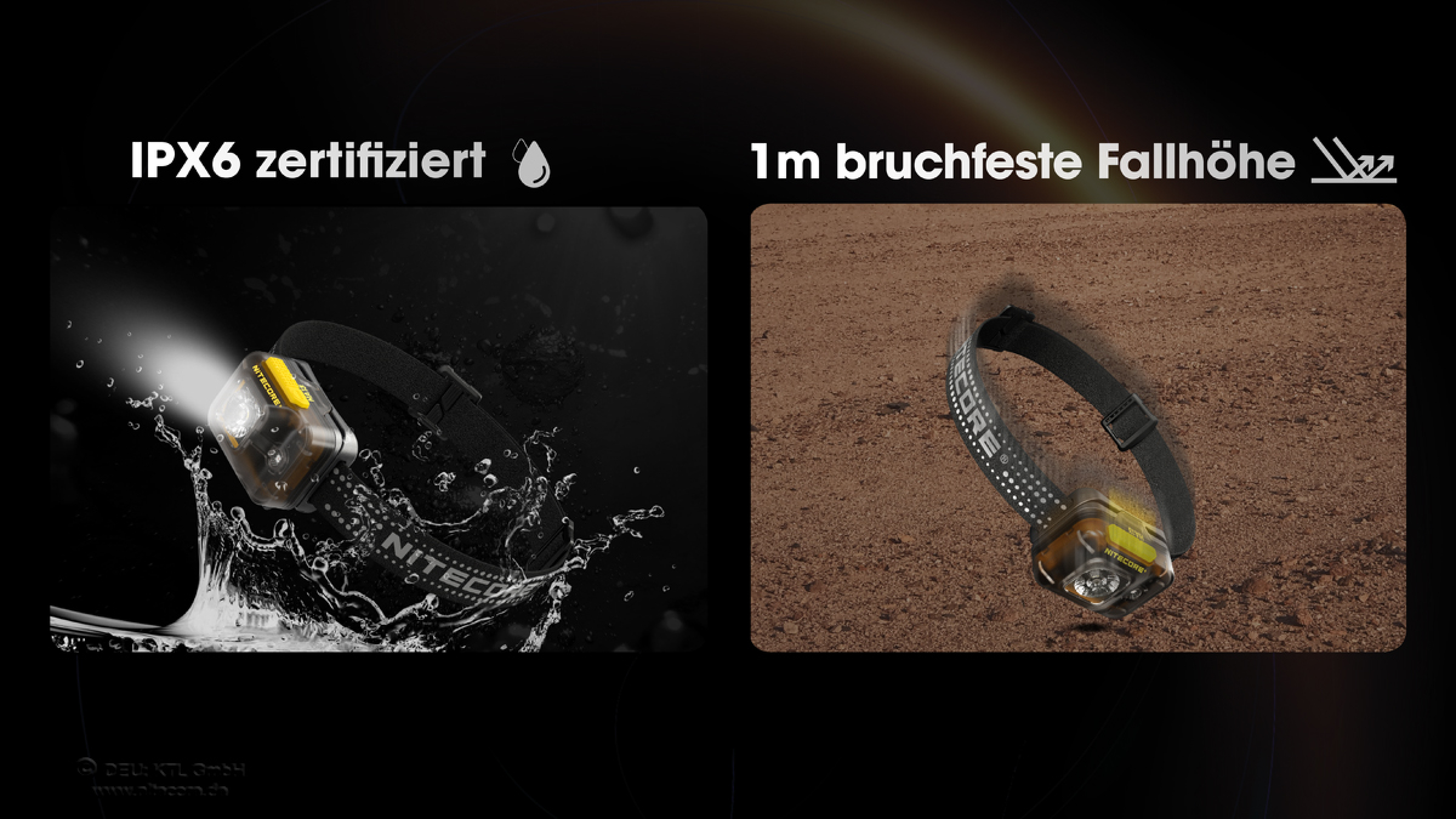 Nitecore Pro Kopfleuchte HA13 - 350 Lumen