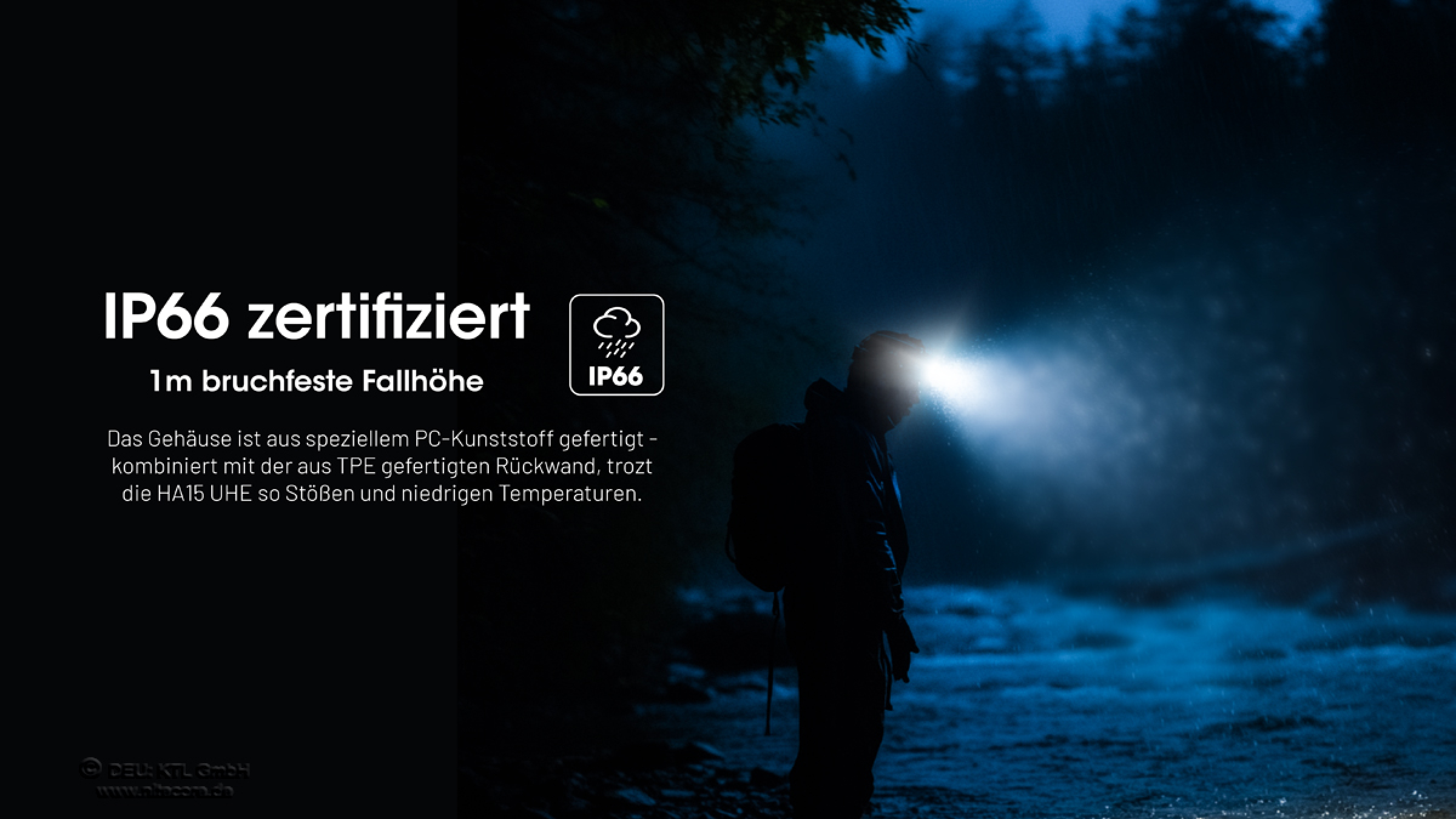 Nitecore Kopfleuchte HA15 UHE - 400 Lumen, NL1411R