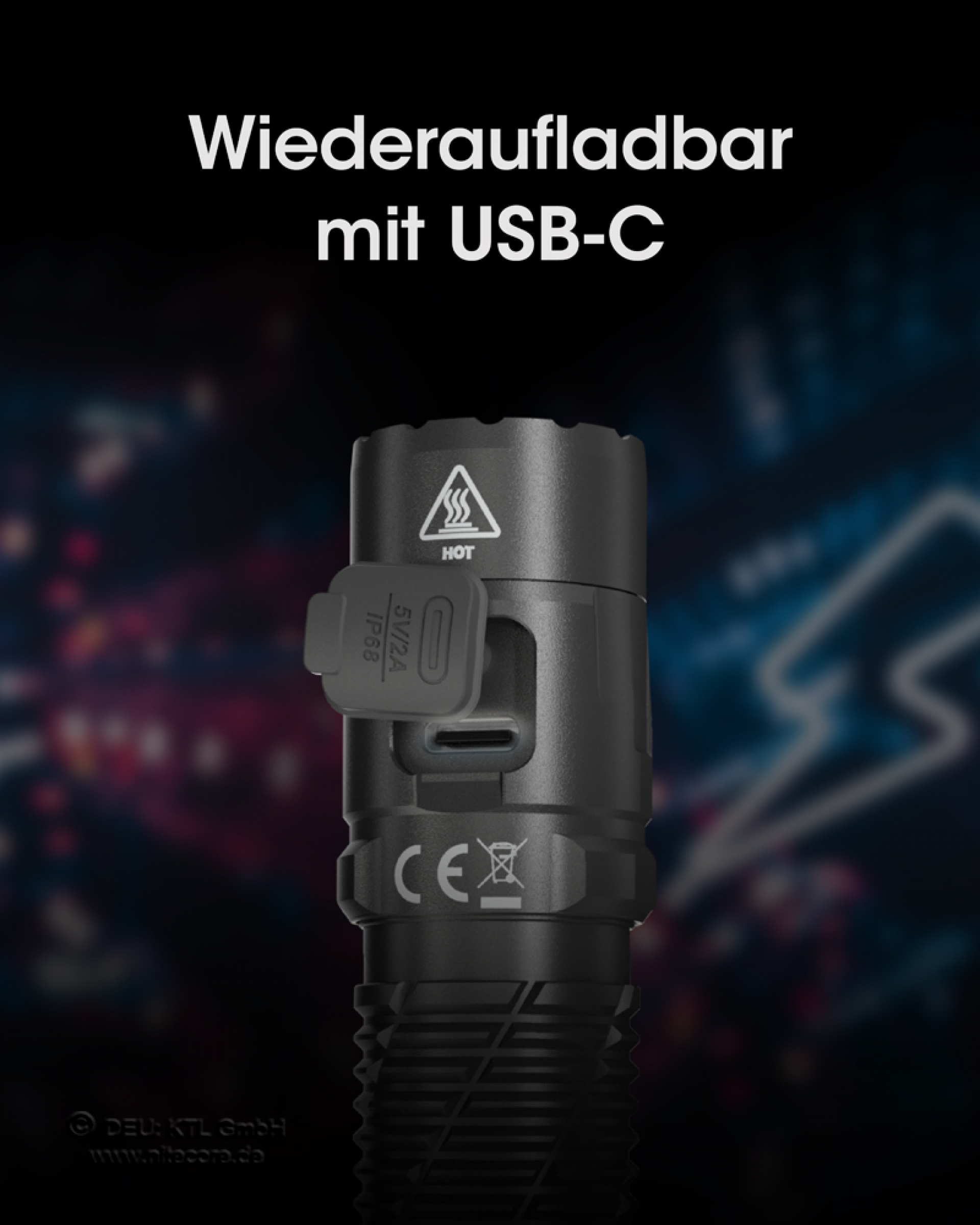 Nitecore Taschenlampe MH12 Pro - 3300 Lumen, UHi 40 LED