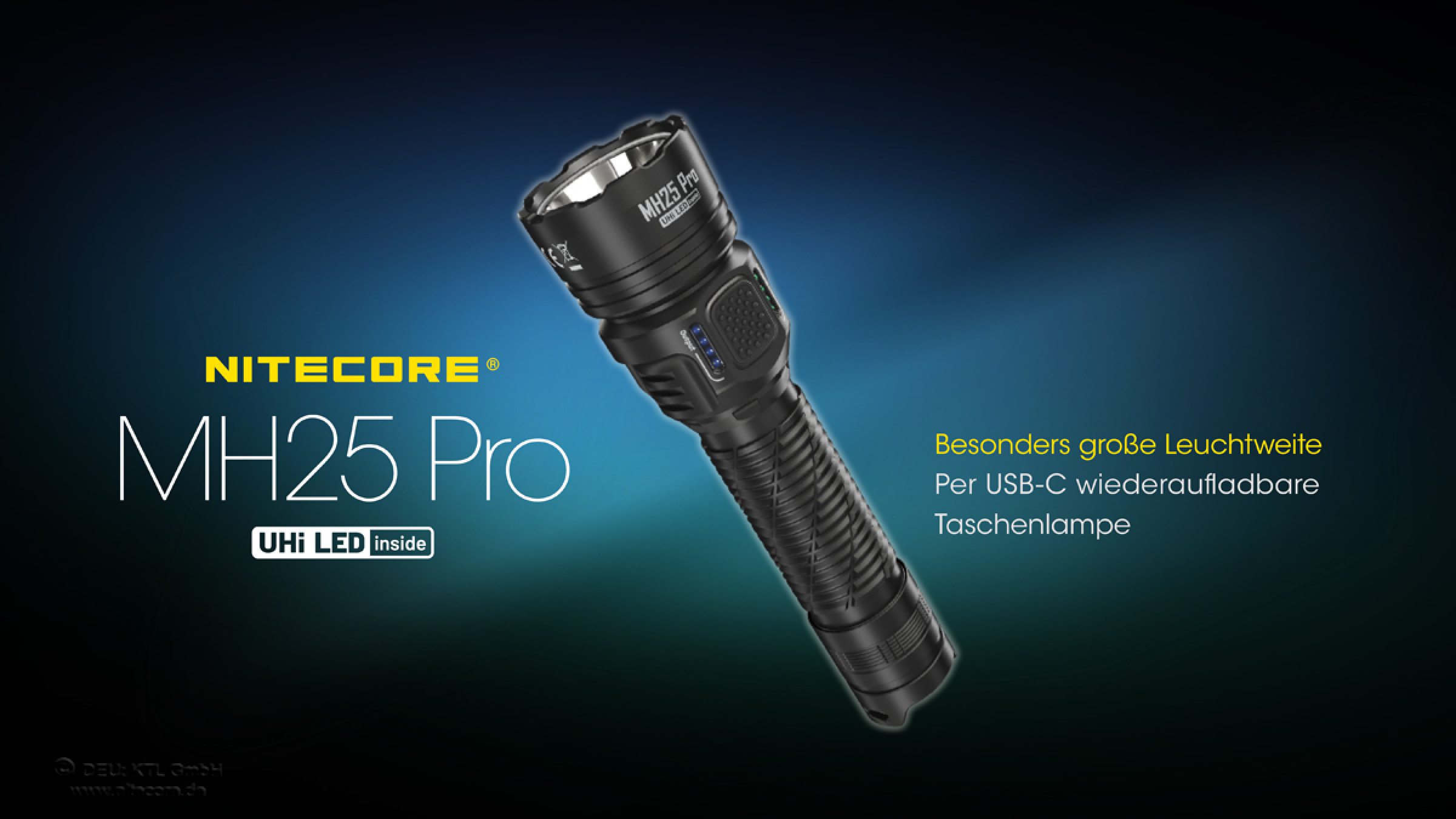 Nitecore Taschenlampe MH25 PRO - 3300 Lumen