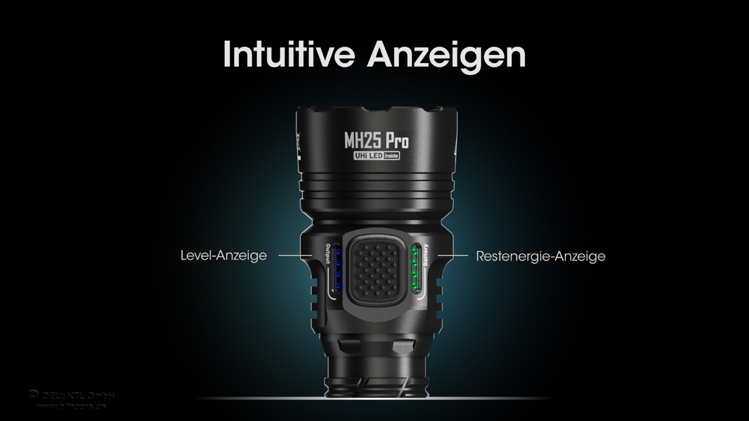 Nitecore Taschenlampe MH25 PRO - 3300 Lumen