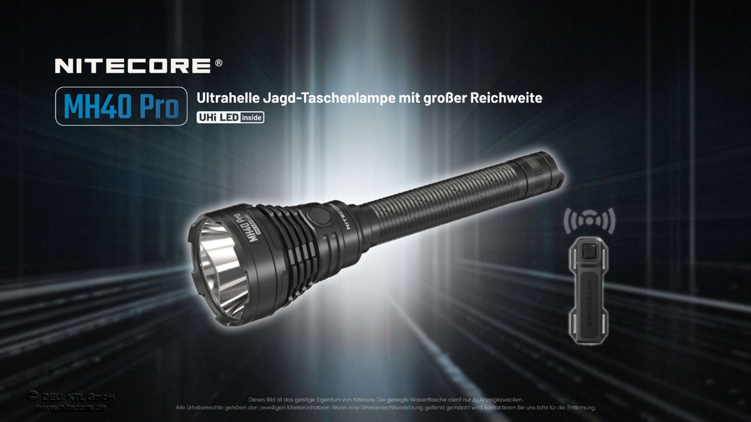 Nitecore  Taschenlampe MH40 PRO - 3500 Lumen