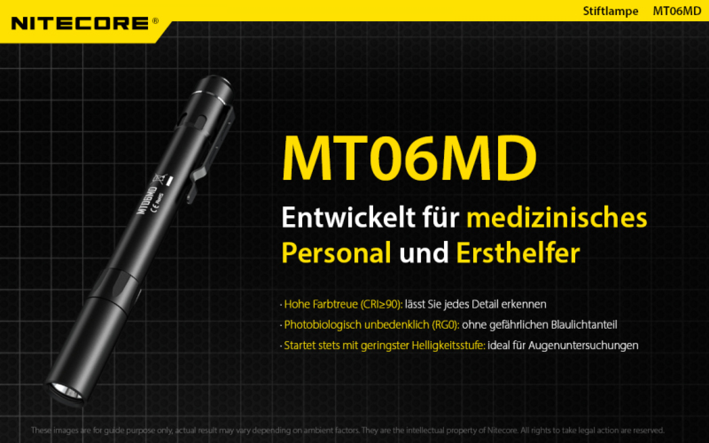 Nitecore Pro Penlight MT06MD