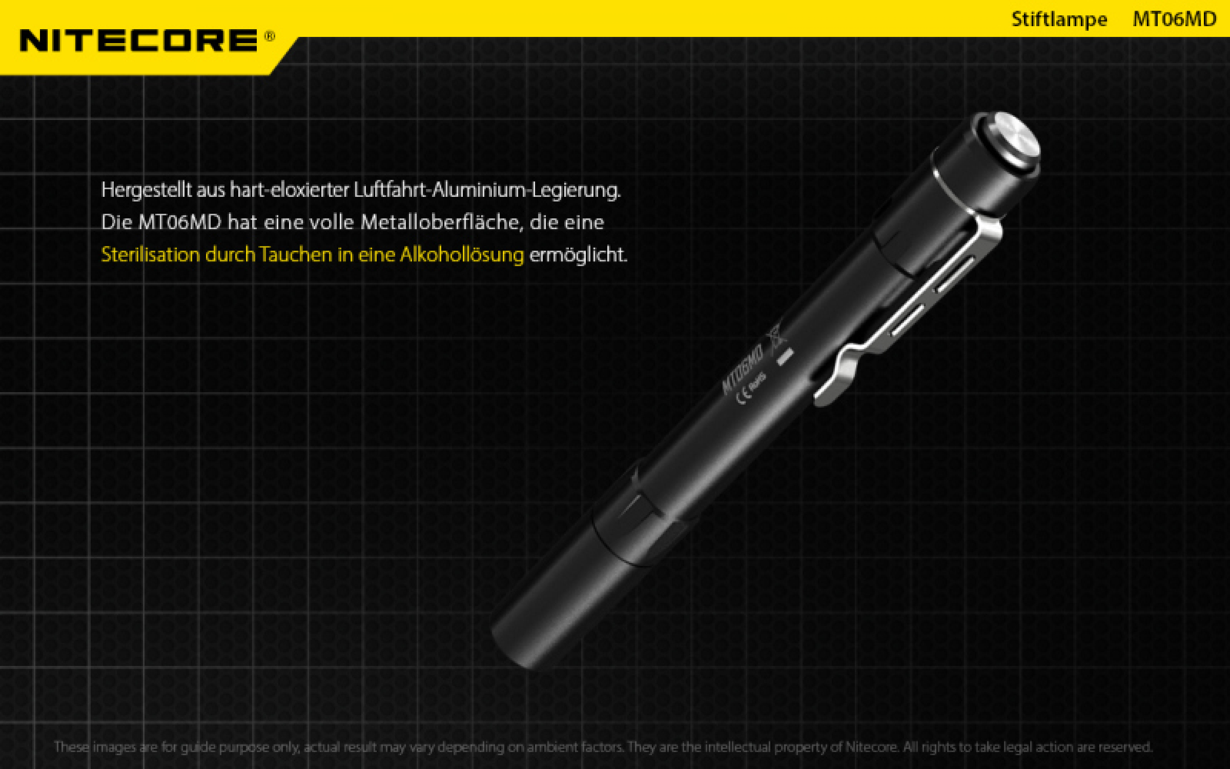 Nitecore Pro Penlight MT06MD