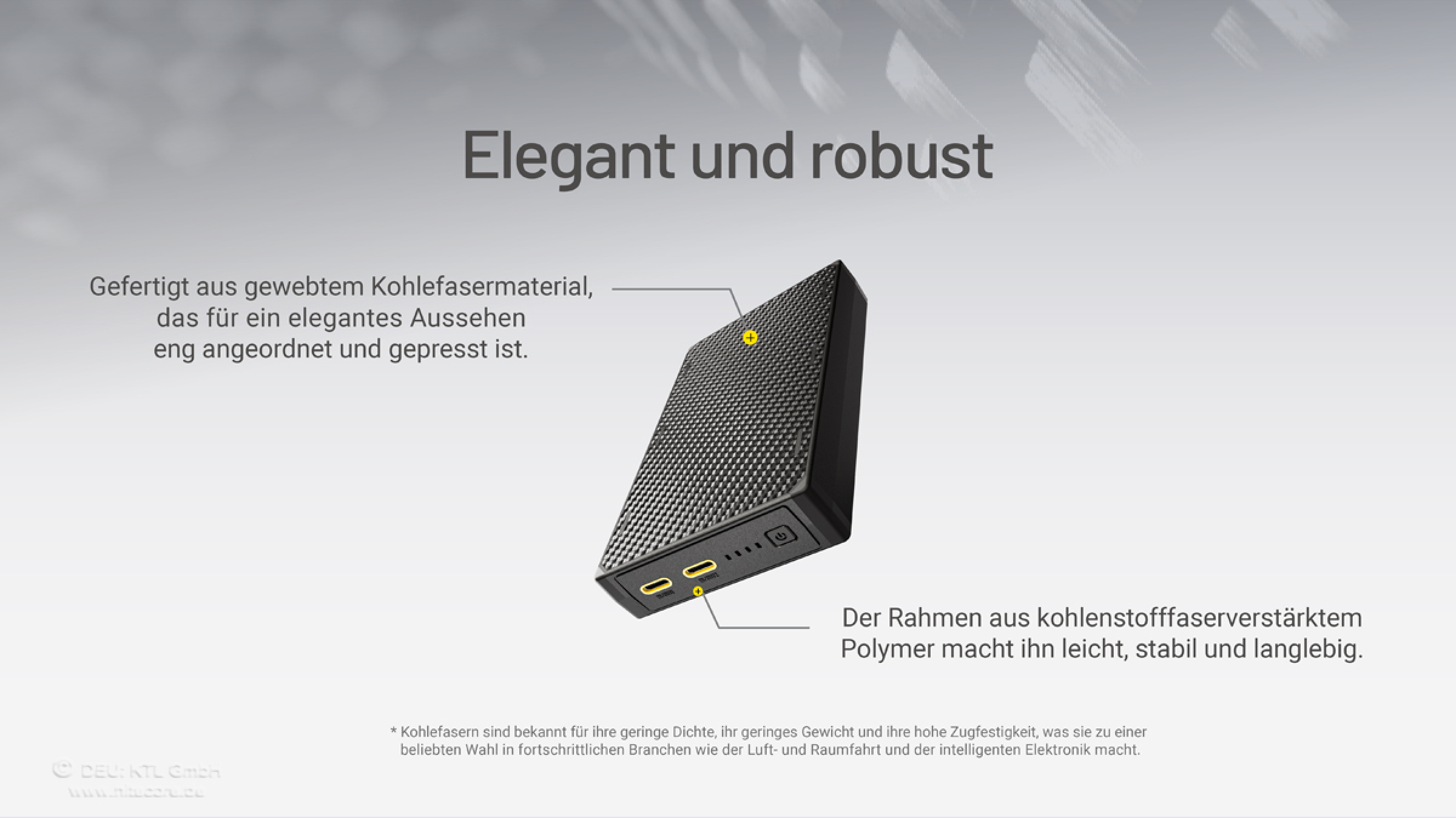 Nitecore Powerbank NB20000 GEN3 - 20000mAh