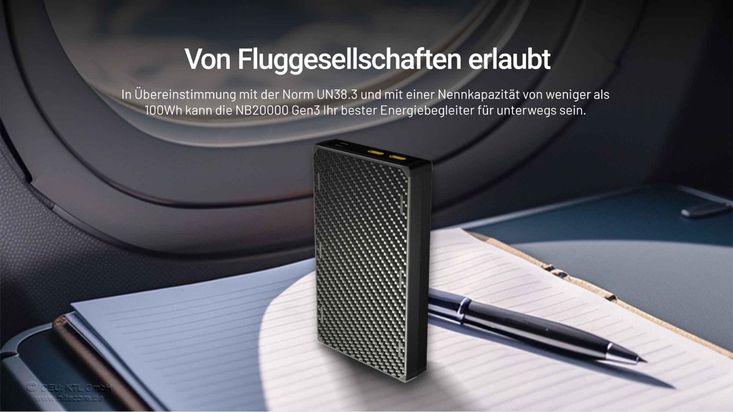 Nitecore Powerbank NB20000 GEN3 - 20000mAh