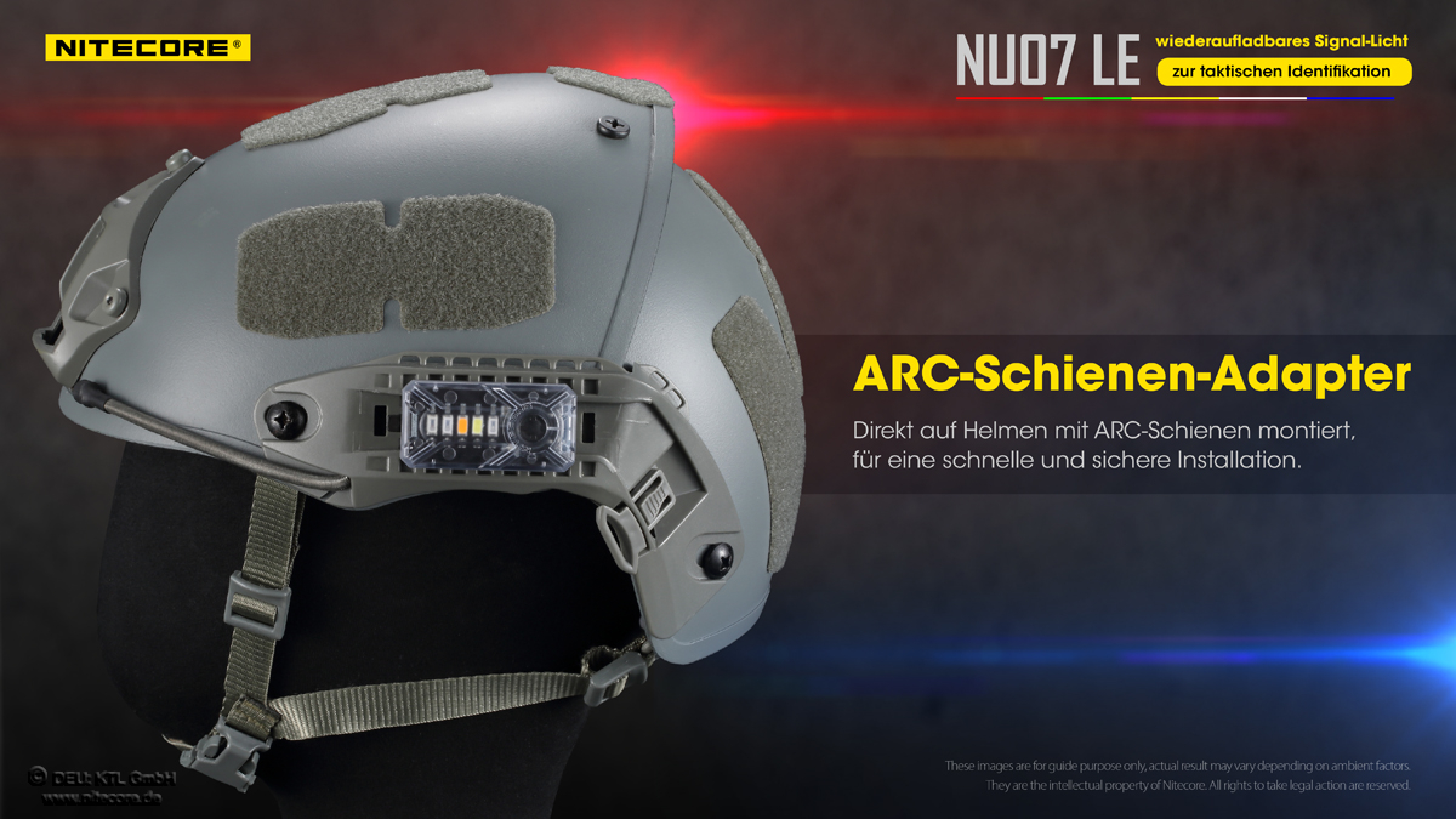 Nitecore Pro Signalleuchte NU07 LE