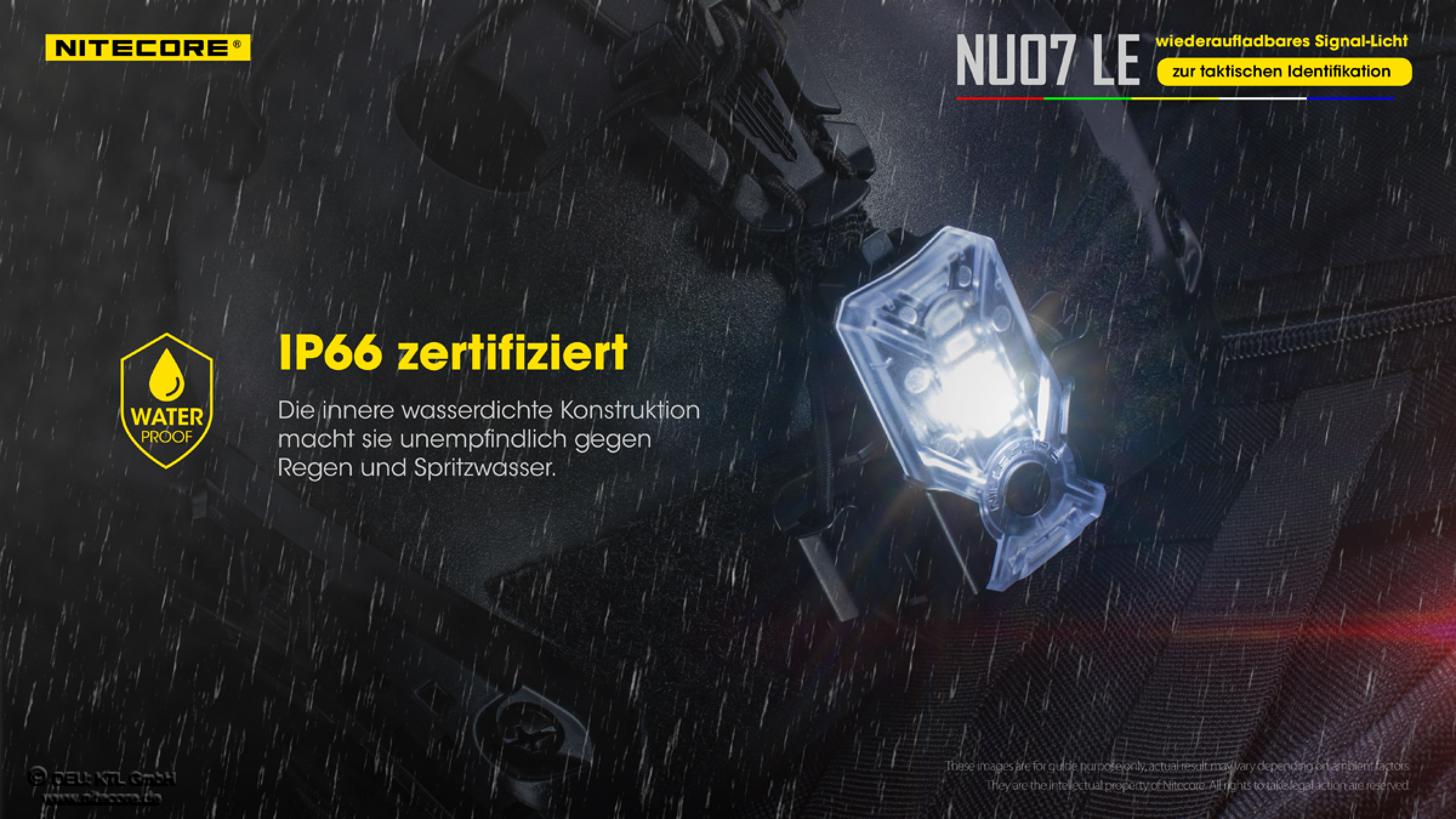 Nitecore Pro Signalleuchte NU07 LE