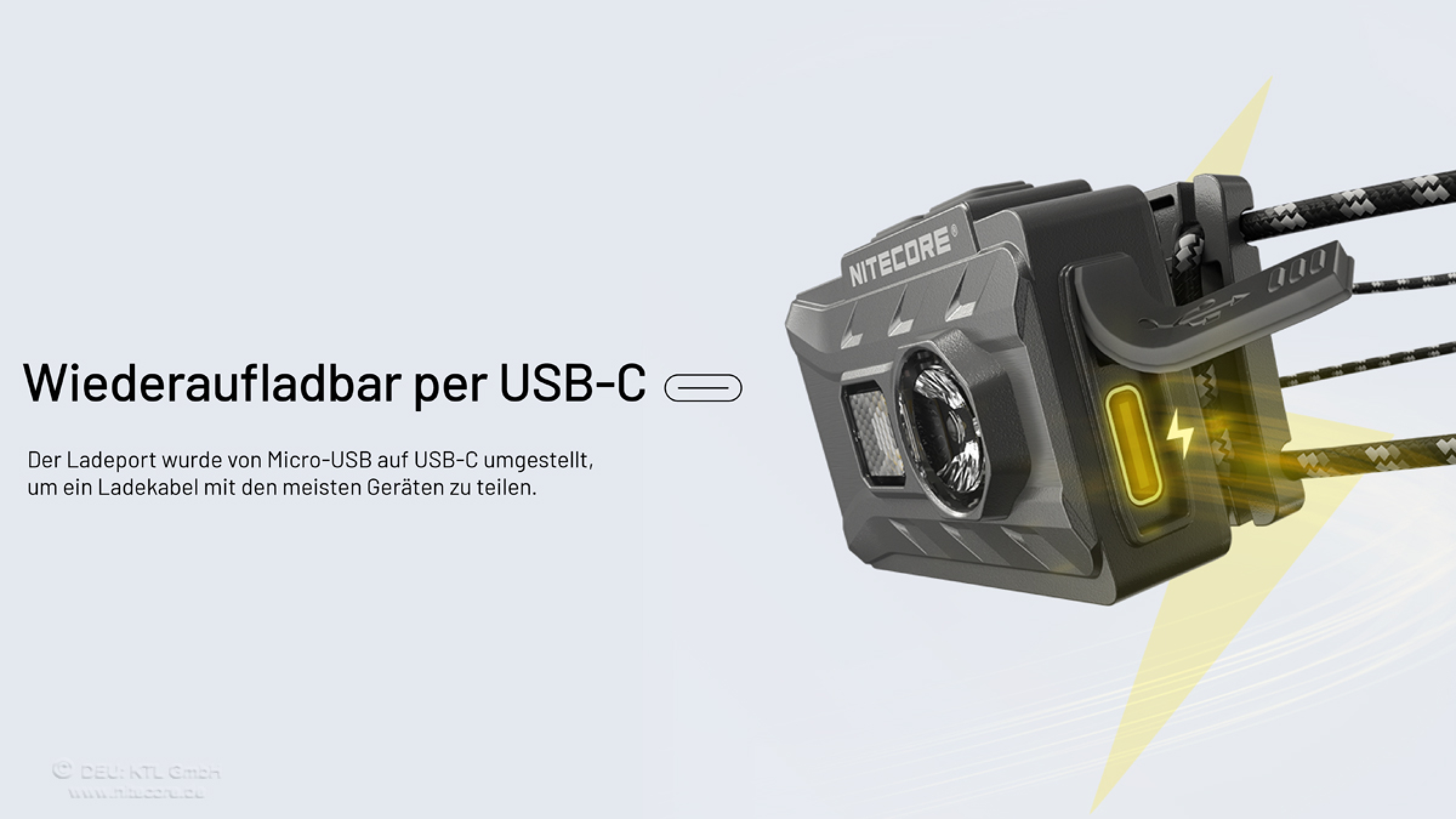 Nitecore  Kopfleuchte  NU20 Classic - 360 Lumen