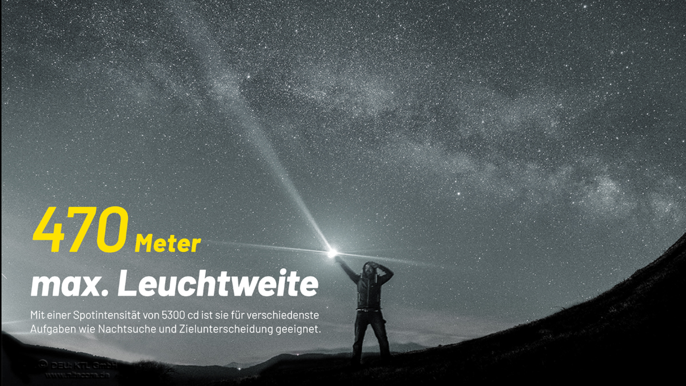 Nitecore Pro Taschenlampe P23i - 3000 Lumen