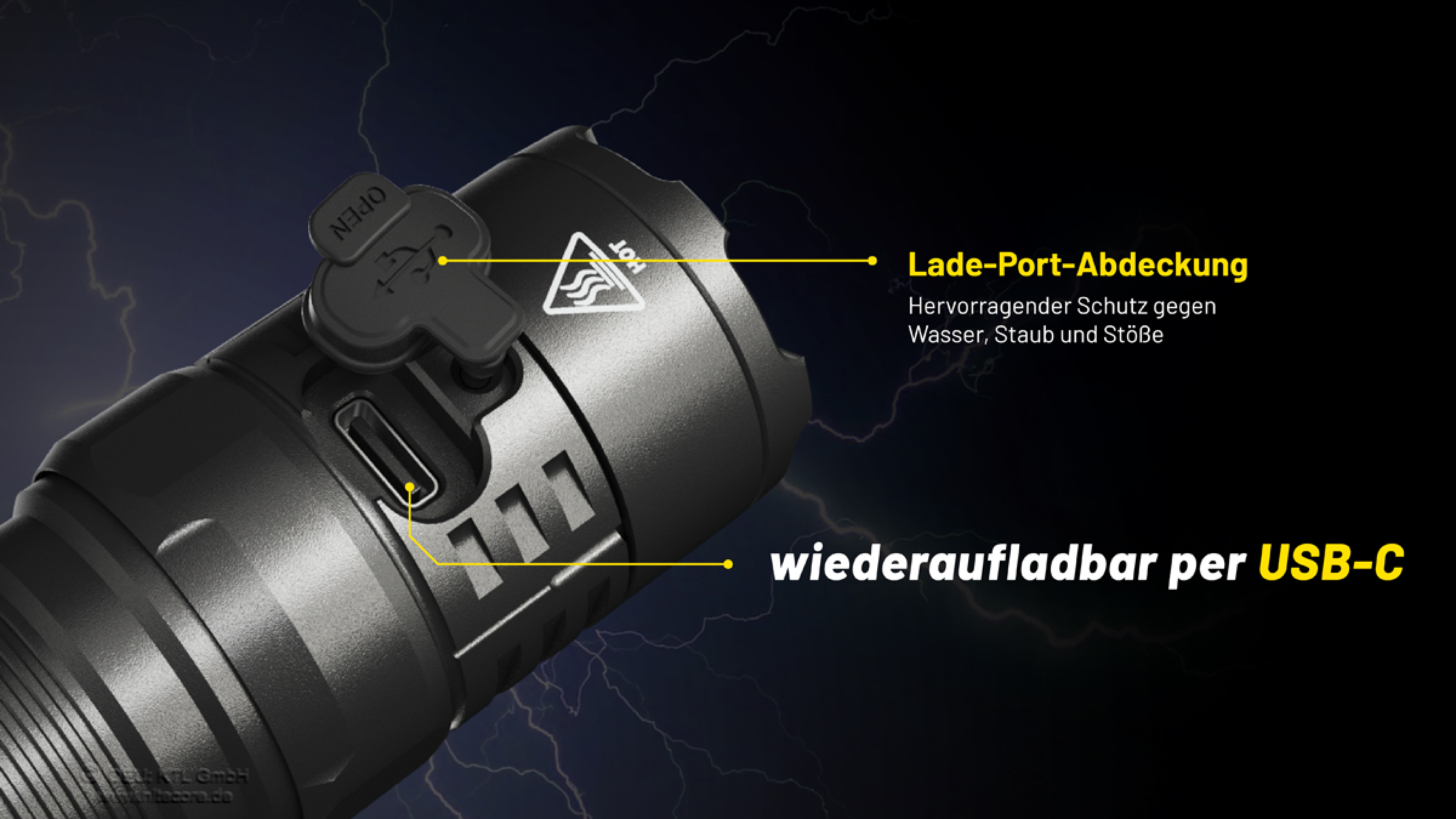 Nitecore Pro Taschenlampe P23i - 3000 Lumen