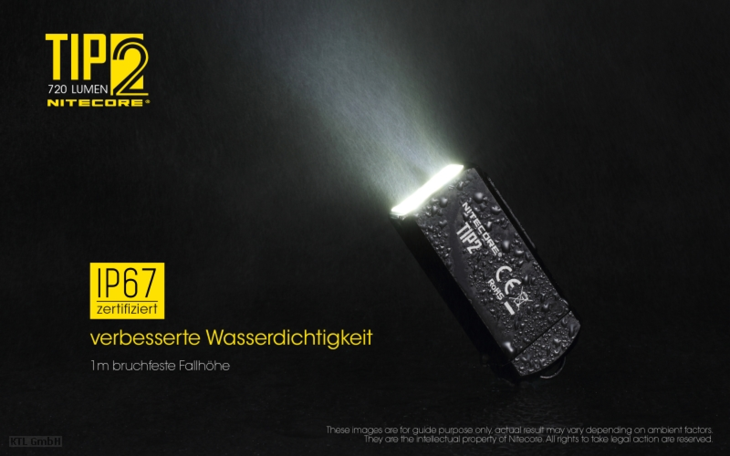 Nitecore Keyring Schlüsselbundlampe TIP 2