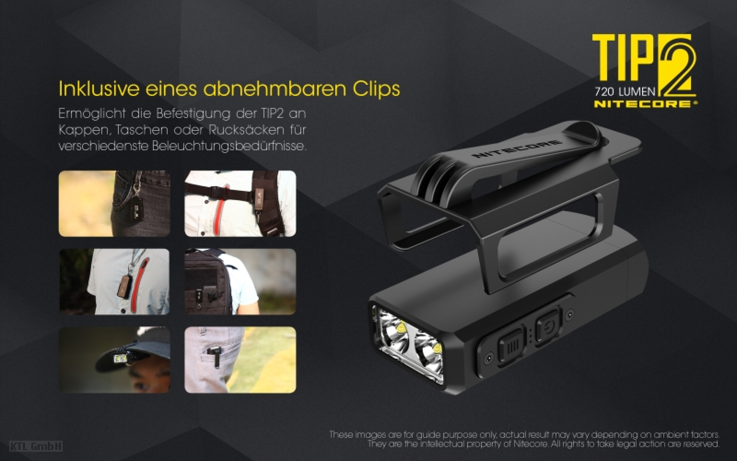 Nitecore Keyring Schlüsselbundlampe TIP 2