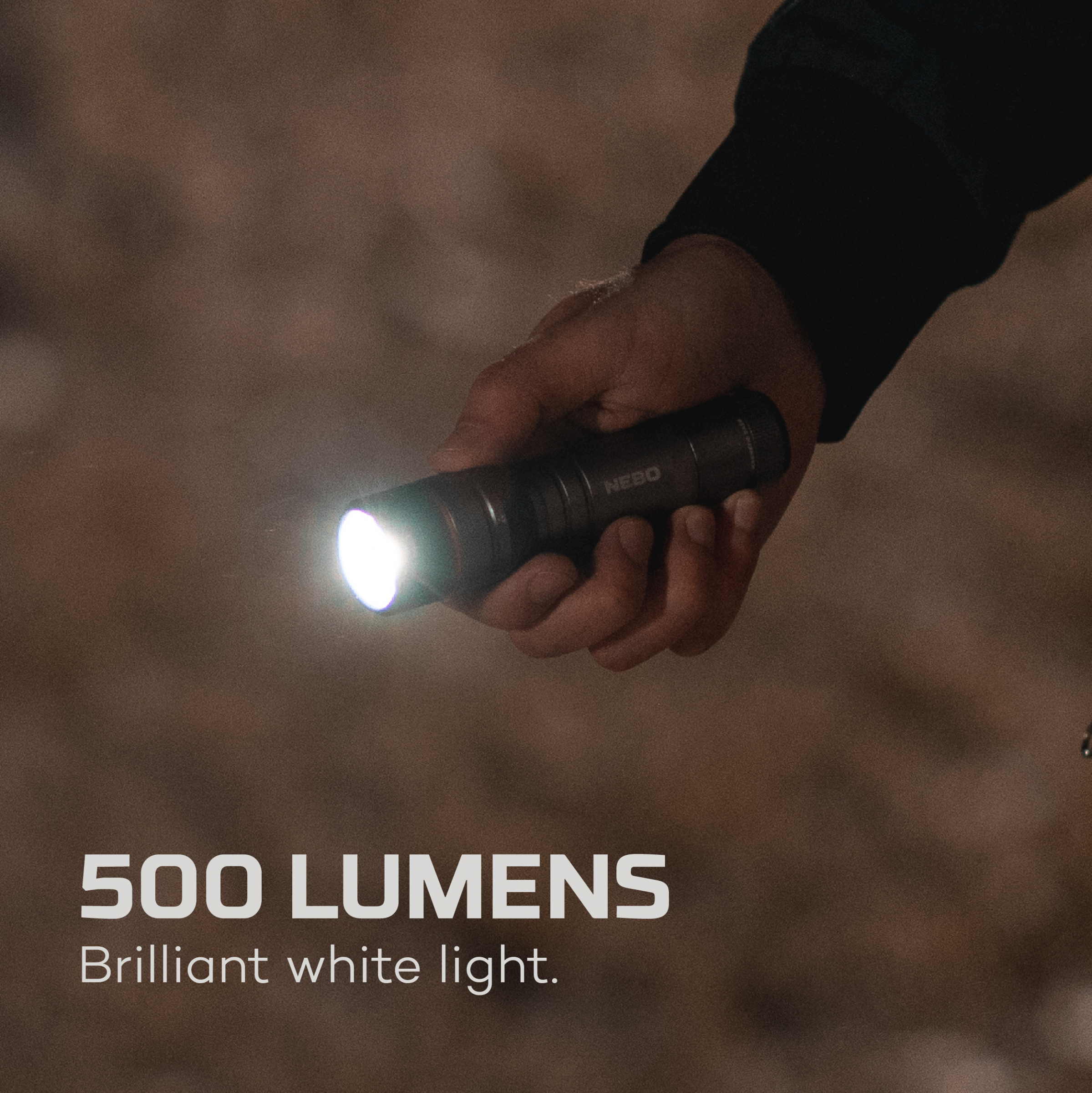 NEBO NEWTON 500 Flashlight (batteries included)