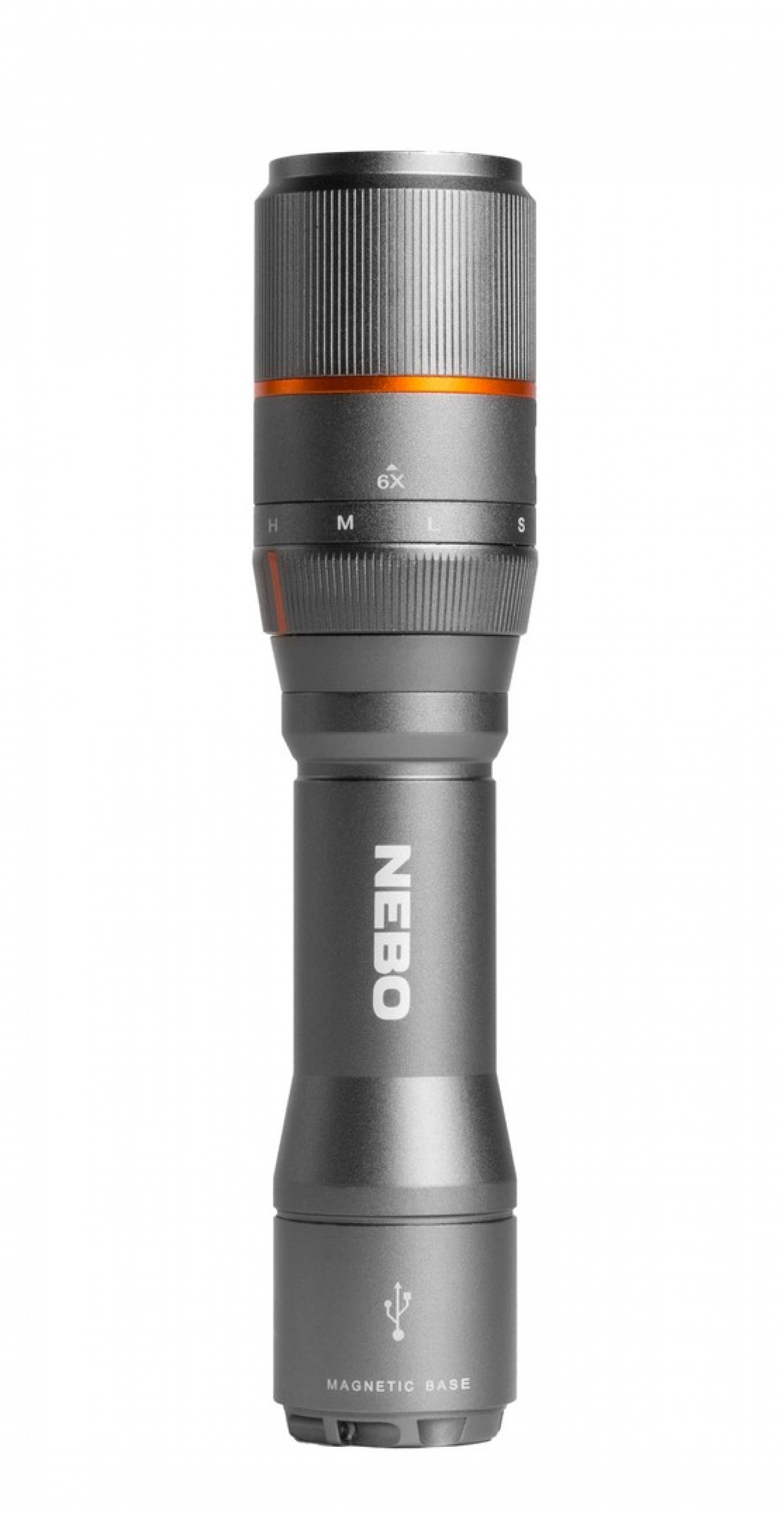 NEBO Taschenlampe DAVINCI™ 1000 wiederaufladbar 6-Fach Zoom 1000 Lumen