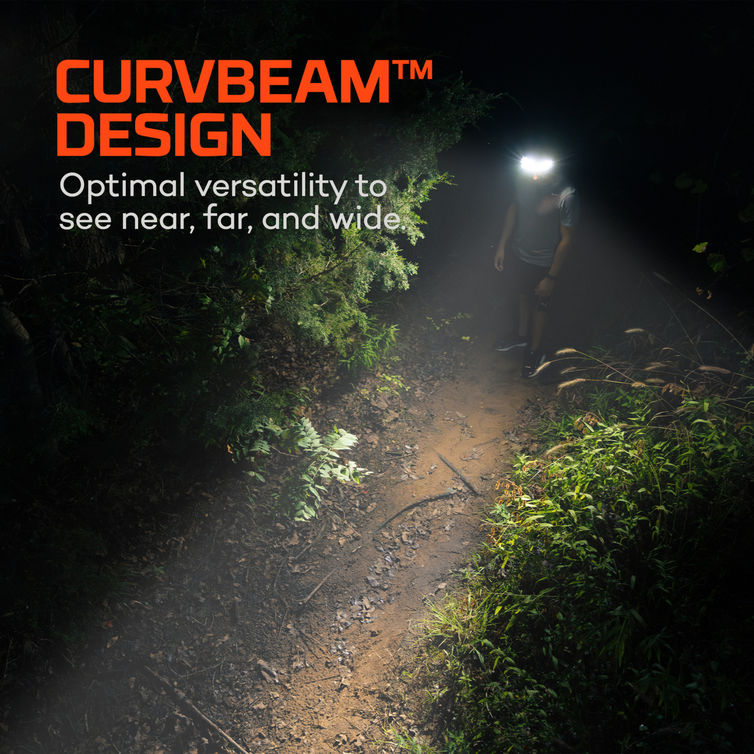 NEBO Kopfleuchte CURVBEAM 600 FLEX hybrid 600 Lumen