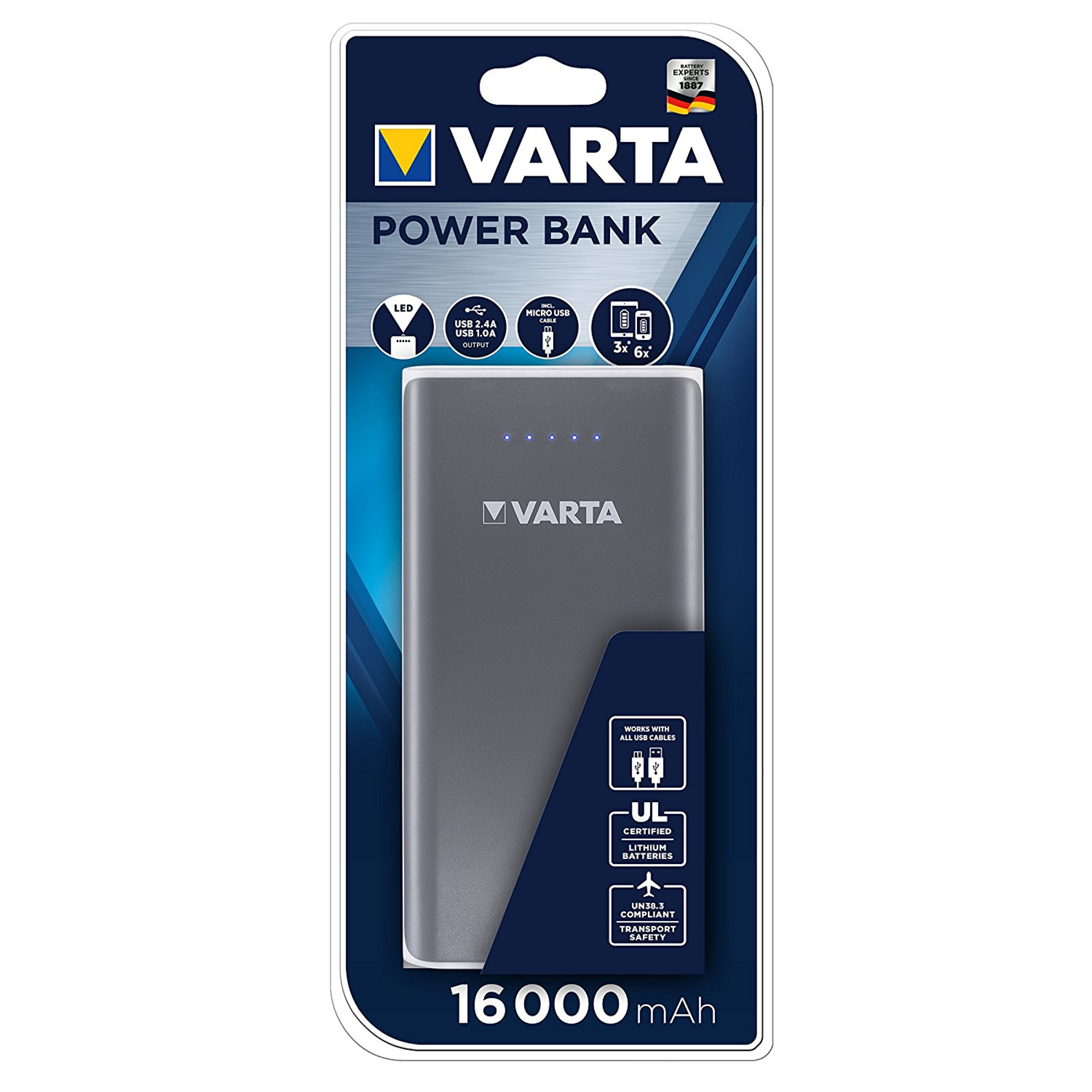 Varta Powerbank 16000