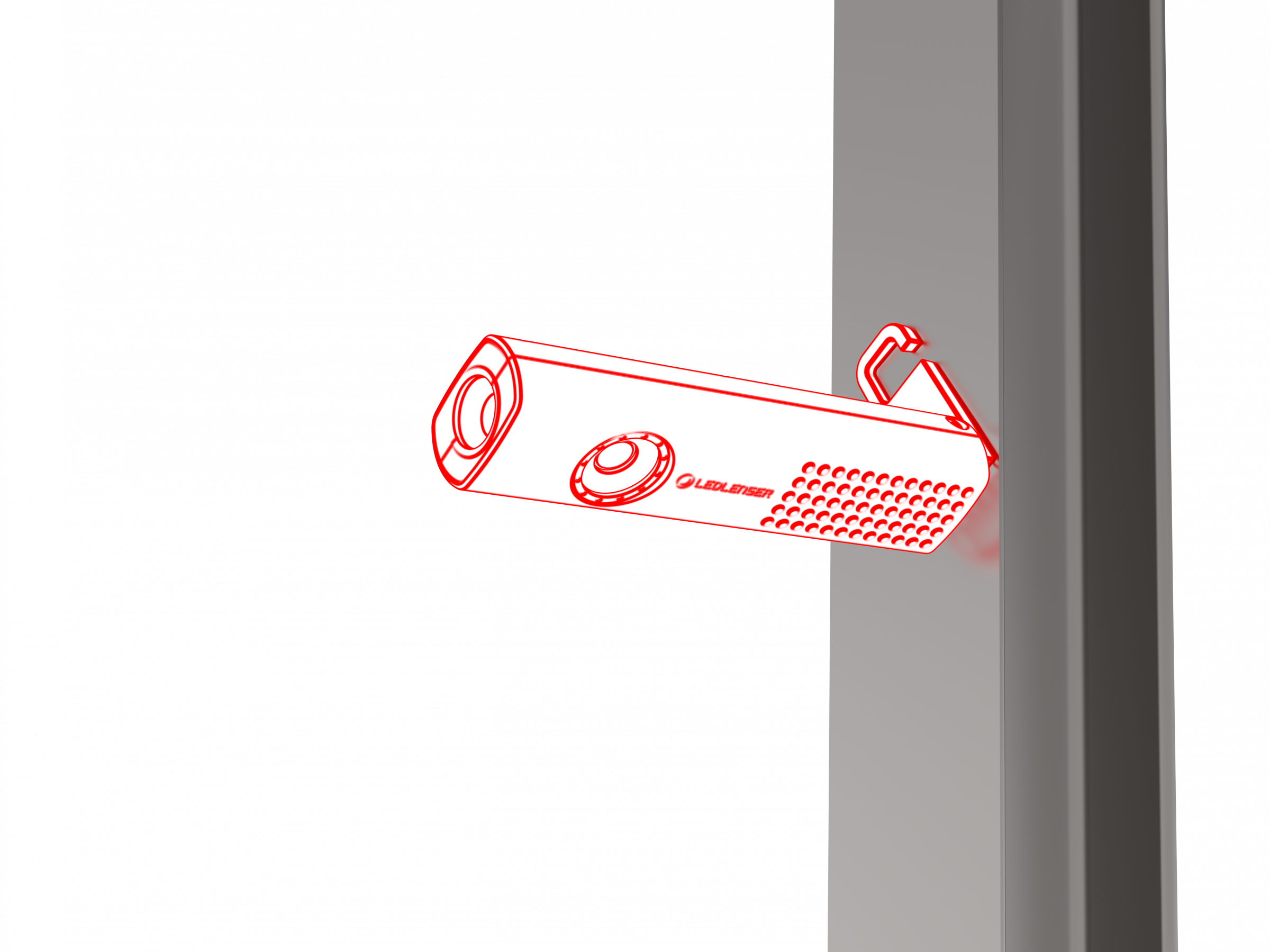 Led Lenser Arbeitsleuchte W5R Work inkl. Akku