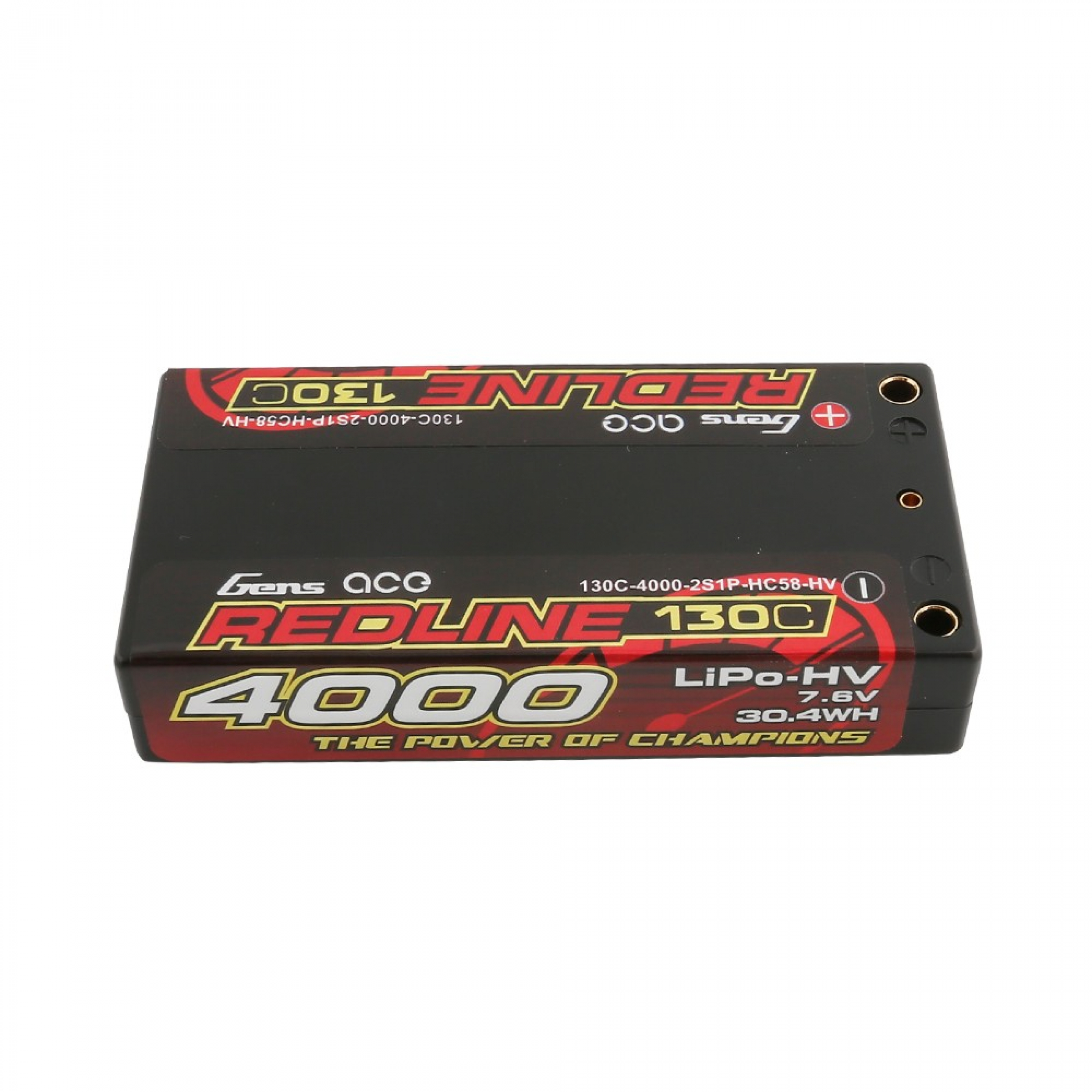 Grepow Redline Serie 4000mAh 7,6V 130C 2S1P HardCase HV Lipo Akku mit Hardcase 58#