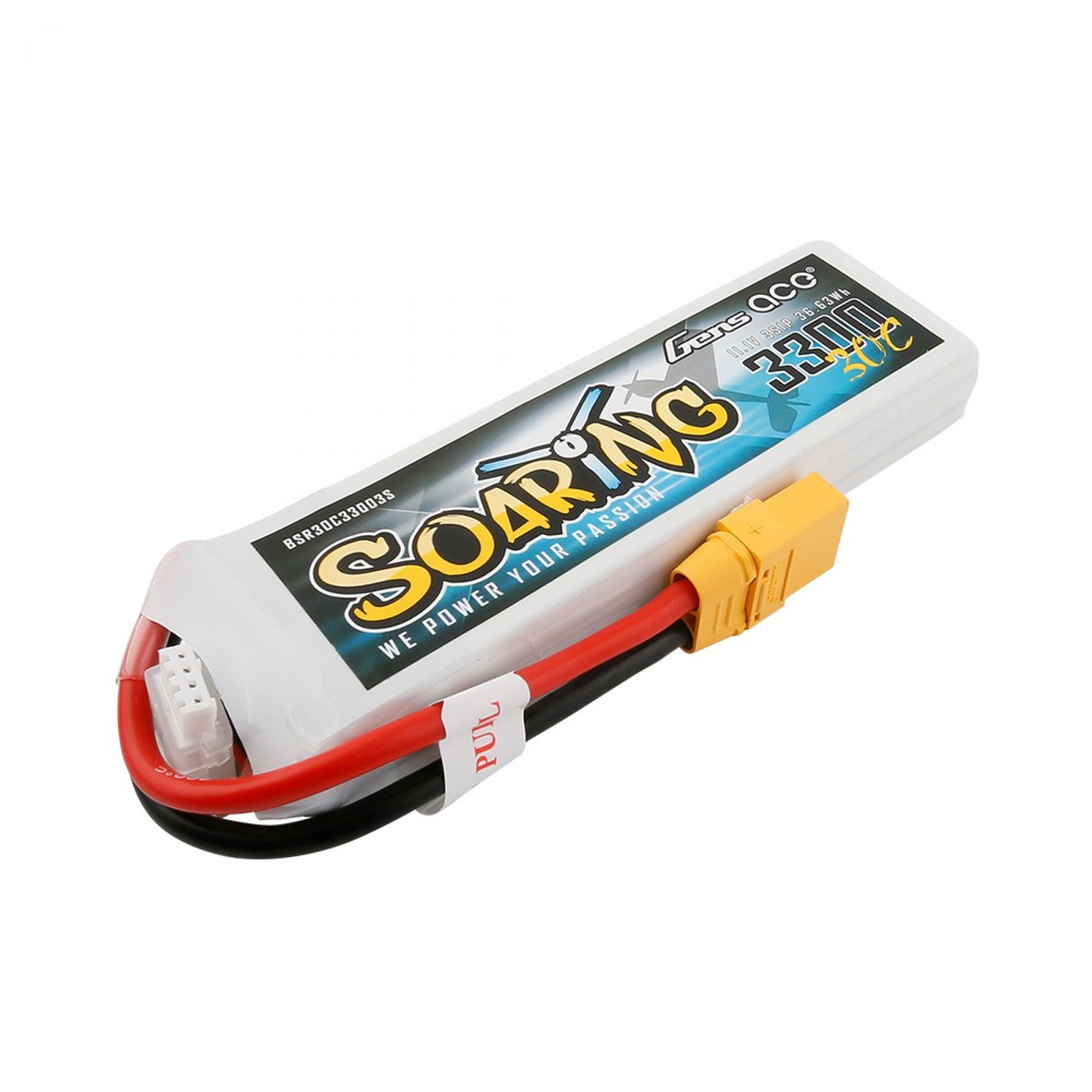 Grepow Soaring 3300mAh 11,1V 30C 3S1P Lipo Akku mit XT90 Stecker