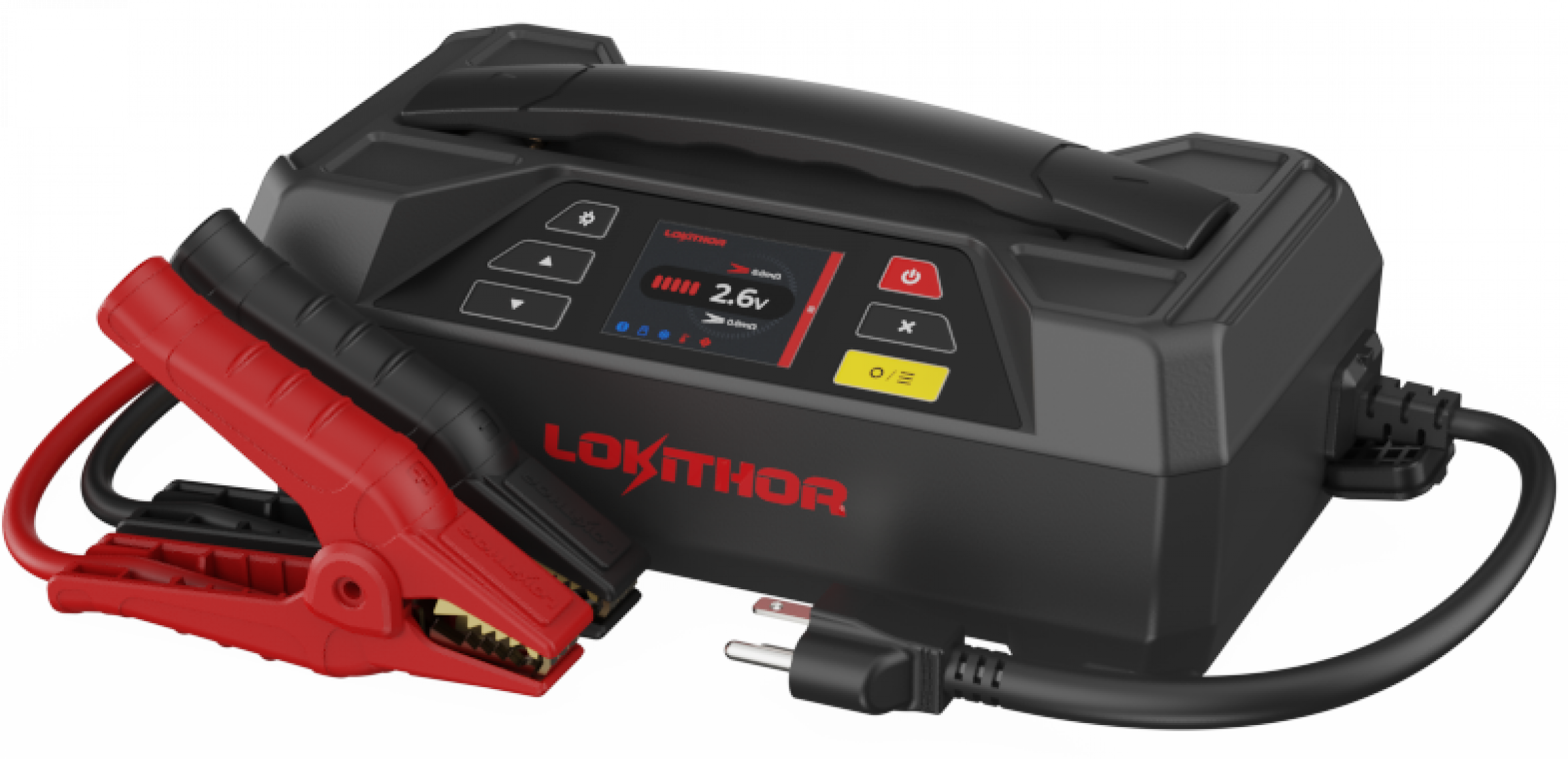 Lokithor JTC4250 3in1 Jumpstarter "The One" 4250A Jumpstarter & KFZ Ladegerät & Batteriediagnose