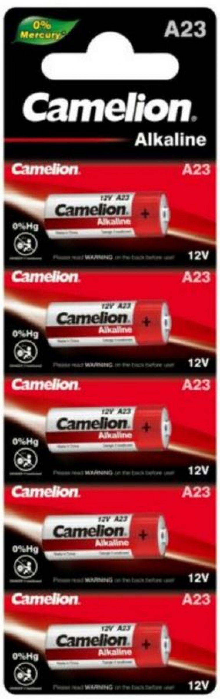 Camelion Alkaline A23-MN21-23GA-L1028 - 5er Blister