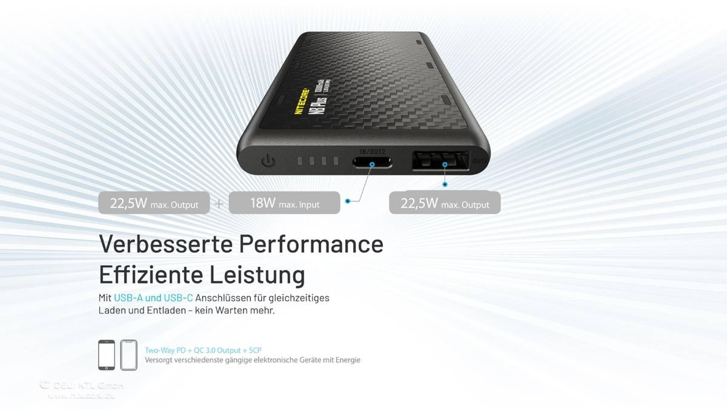 Nitecore NB Plus Powerbank 10000mA